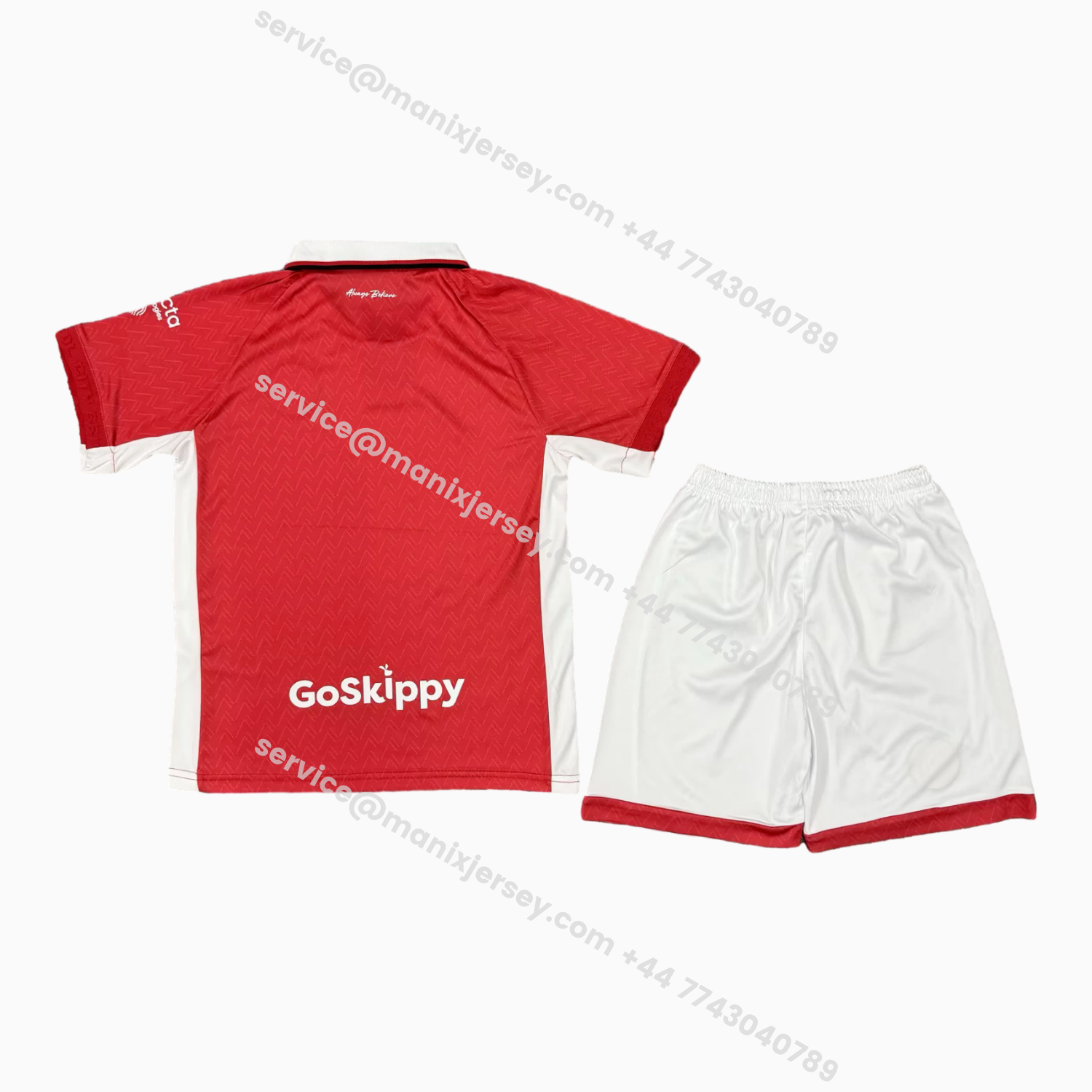 ManixJersey.com | Bristol City 25-26 Home Red Kids Kit -Customize Name, Number and Patch | Worldwide Shipping