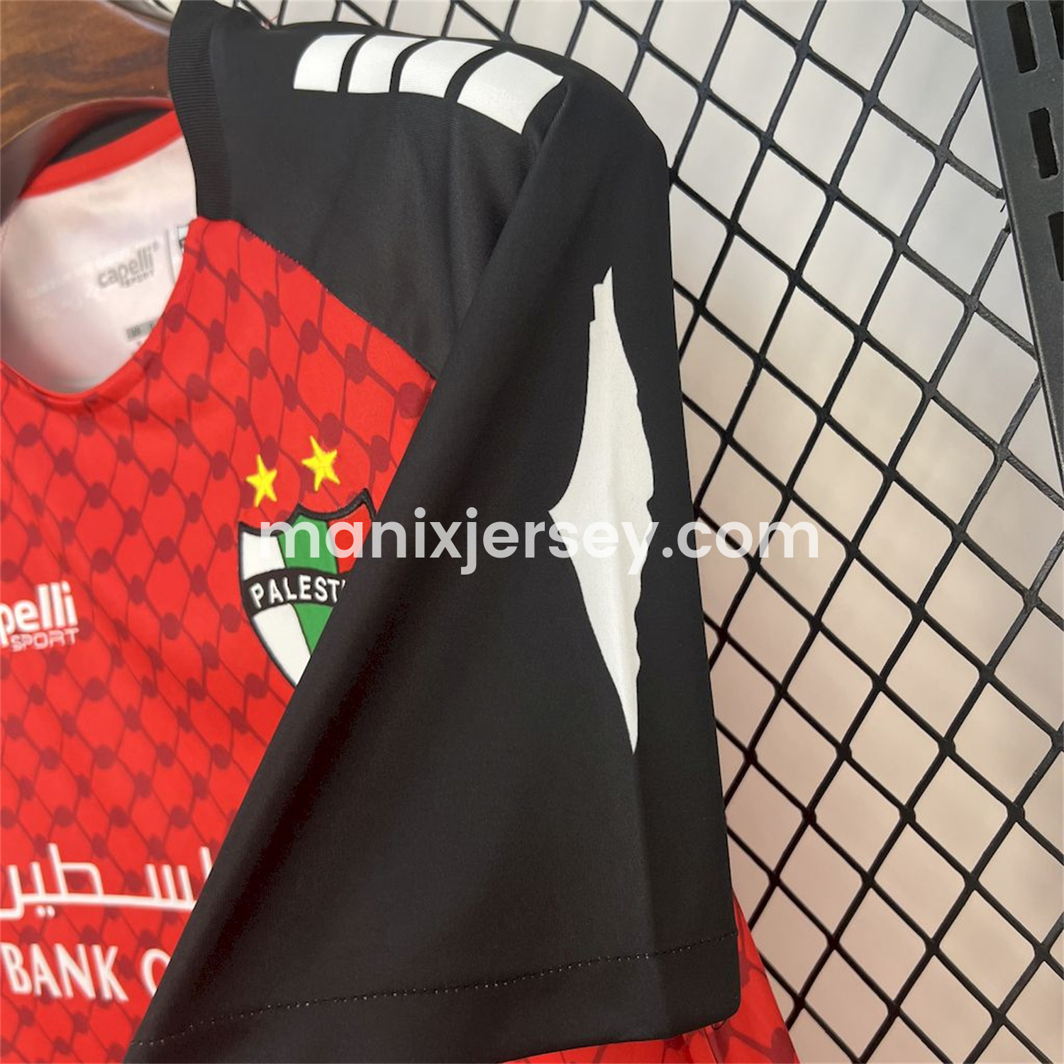 ManixJersey.com | Club Deportivo Palestino 25-26 Red Goalkeeper Jersey - Fans Version -Customize Name, Number and Patch | Worldwide Shipping