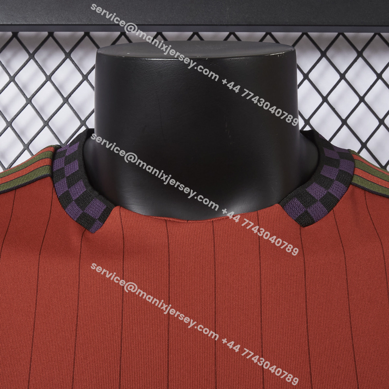 ManixJersey.com | Bayern Munich 25-26 Trefoil Red Travel Jersey - Player Version -Customize Name, Number and Patch | Worldwide Shipping