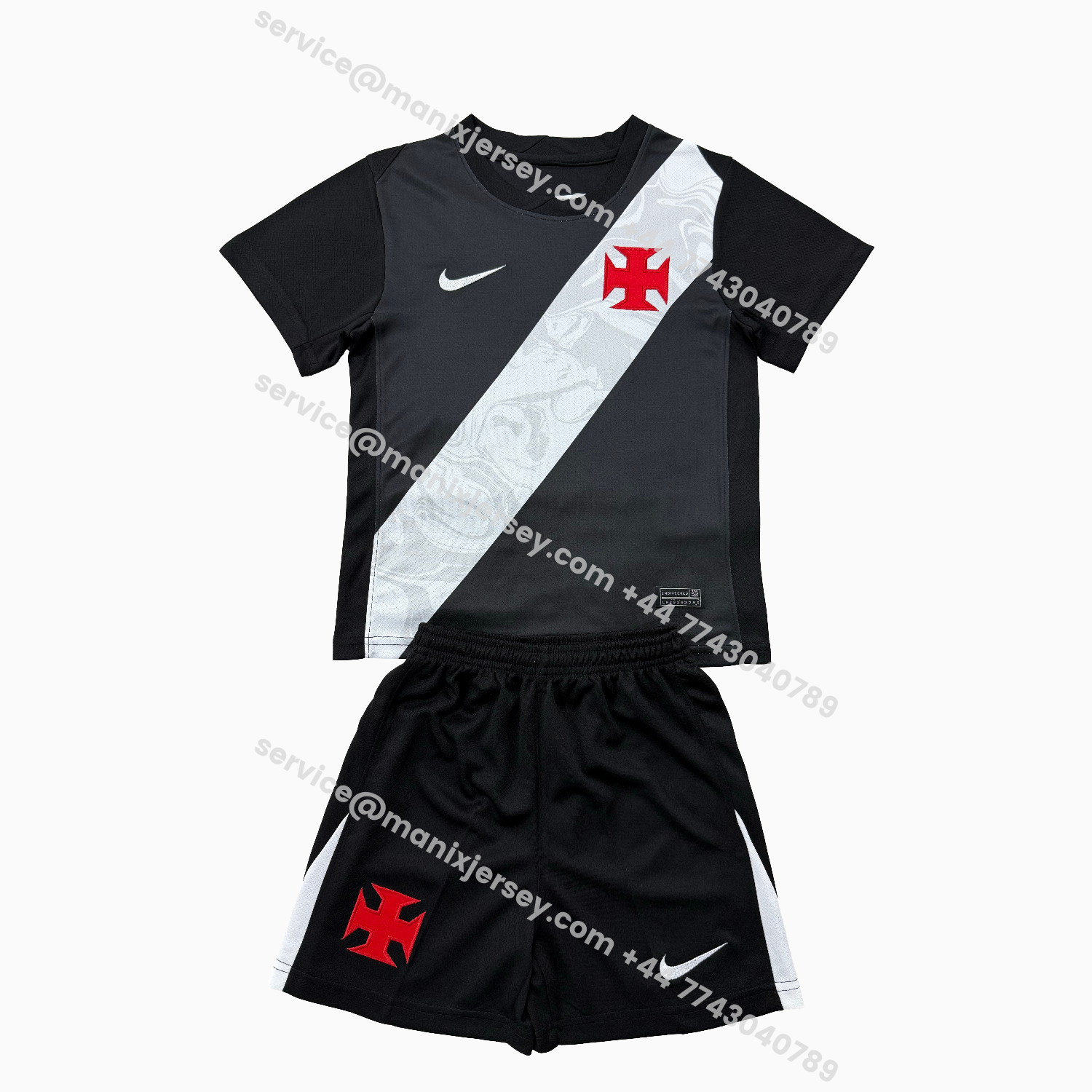 Vasco da Gama 25-26 Home Men's Adult Jersey Set - Fans Version:football jersey mysite: unitedjerseyfootball 邓江浪:football