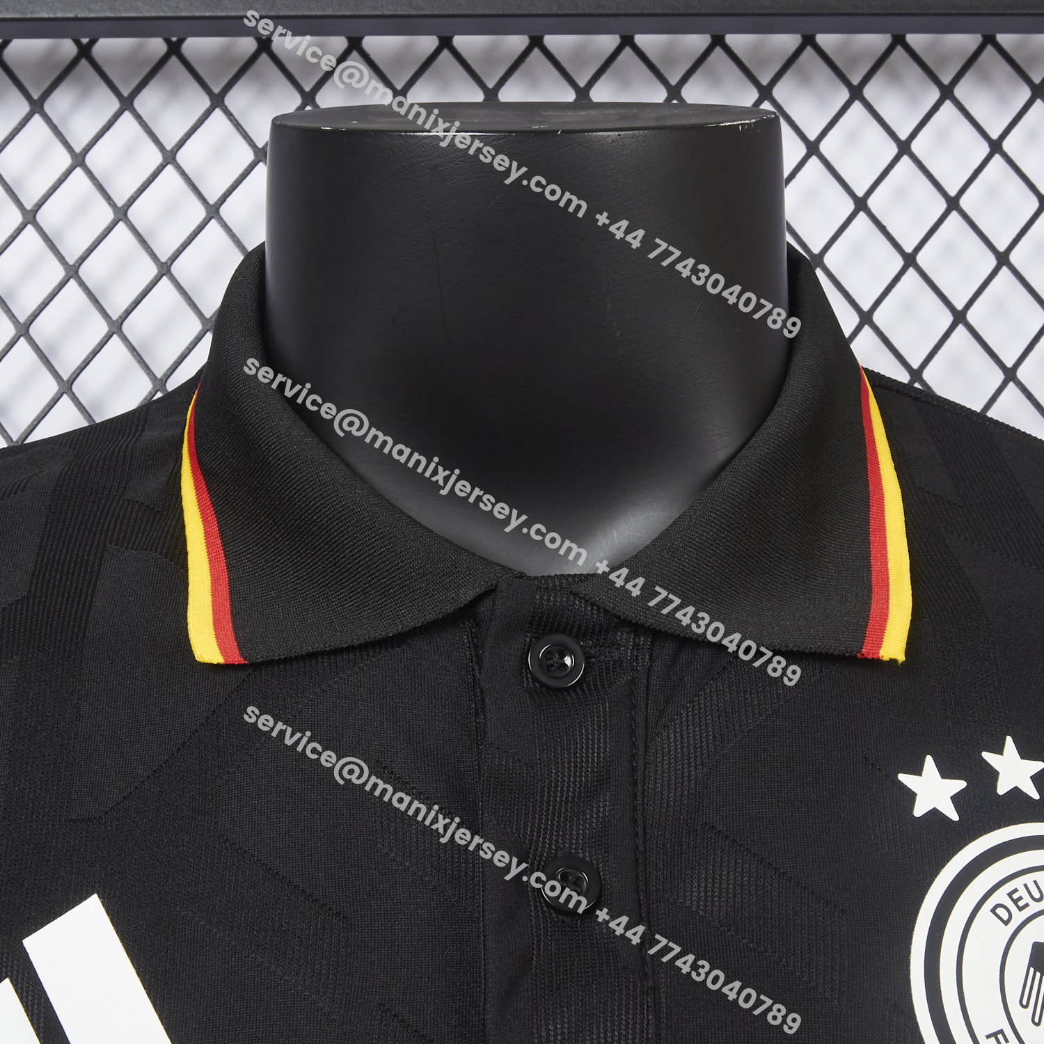 Germany 2026 Black Special Edition Polo Jersey - Player Version:football jersey mysite: unitedjerseyfootball 邓江浪:football