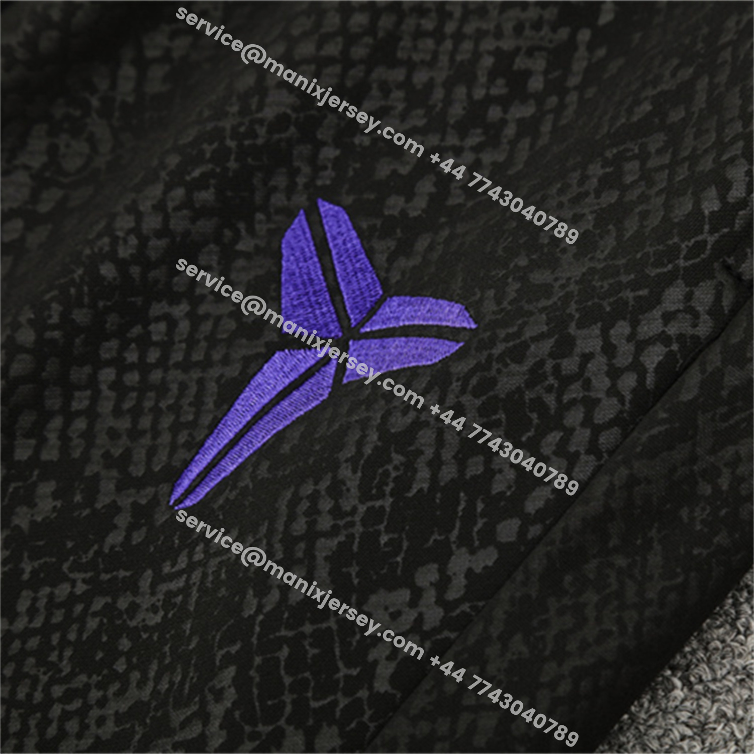 ManixJersey.com | Barcelona 25-26 X KB Long Sleeve Training Set - Black Top & Black Pants -Customize Name, Number and Patch | Worldwide Shipping