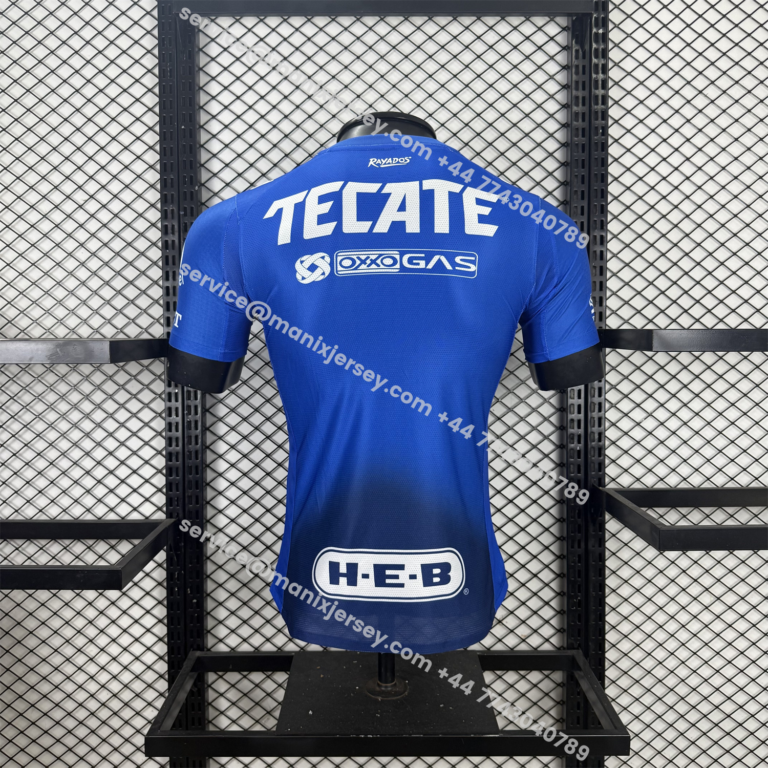 ManixJersey.com | Rayados Monterrey 25-26 Third Blue Jersey - Player Version -Customize Name, Number and Patch | Worldwide Shipping