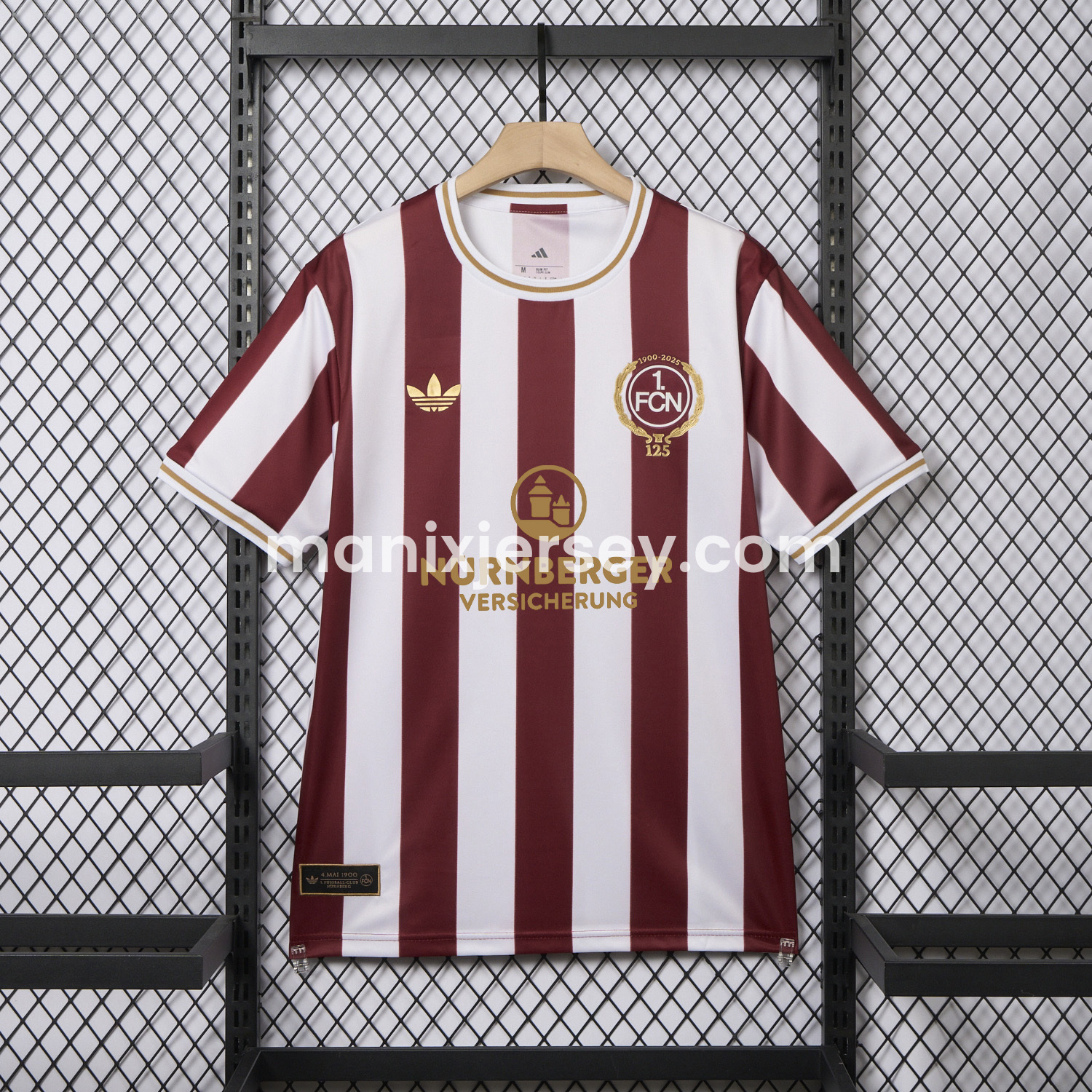 ManixJersey.com | Nürnberg 24-25 125-Year Anniversary Jersey With Sponsors - Fans Version -Customize Name, Number and Patch | Worldwide Shipping