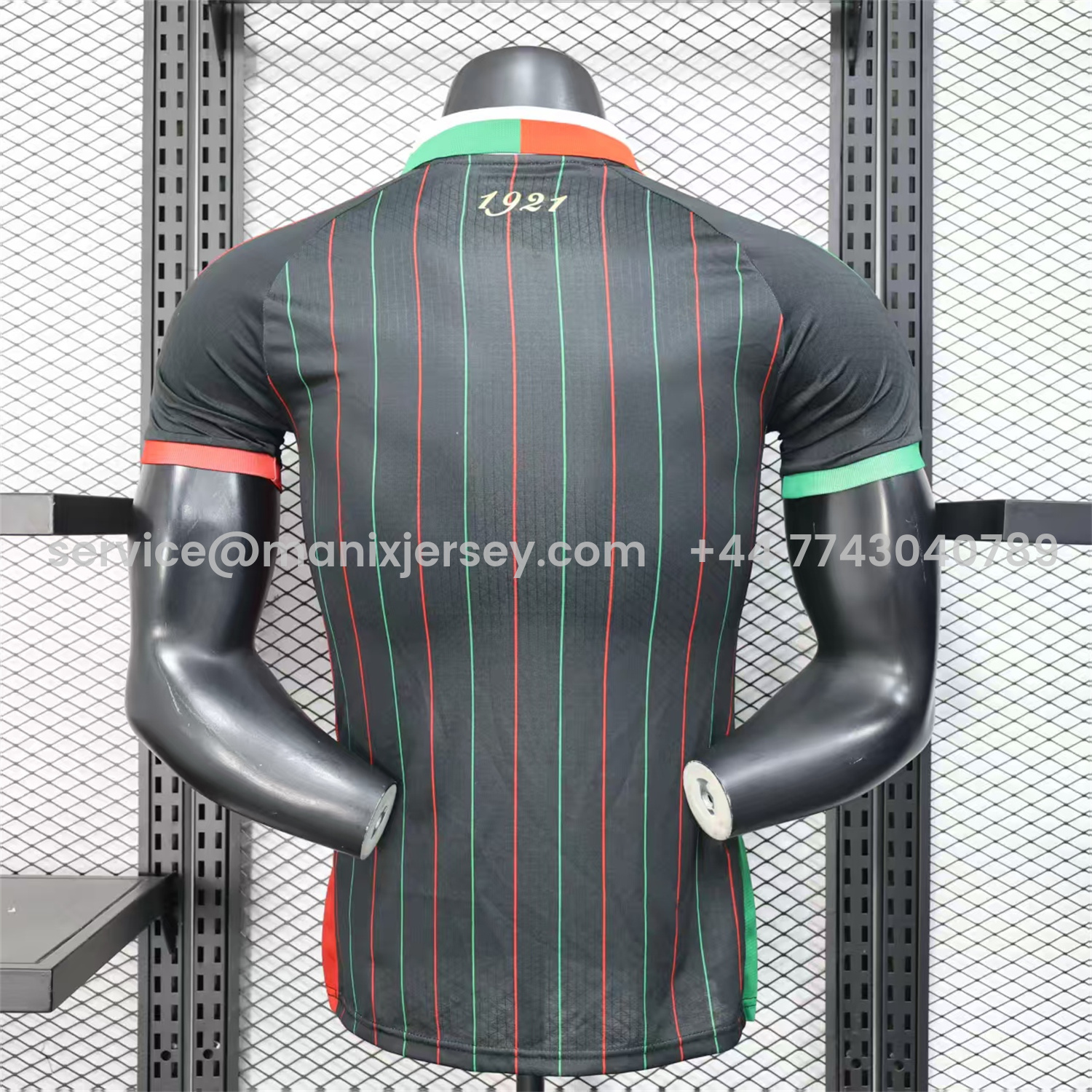 ManixJersey.com | Club Deportivo Palestino Palestine 25-26 Black Special Jersey - Player Version -Customize Name, Number and Patch | Worldwide Shipping