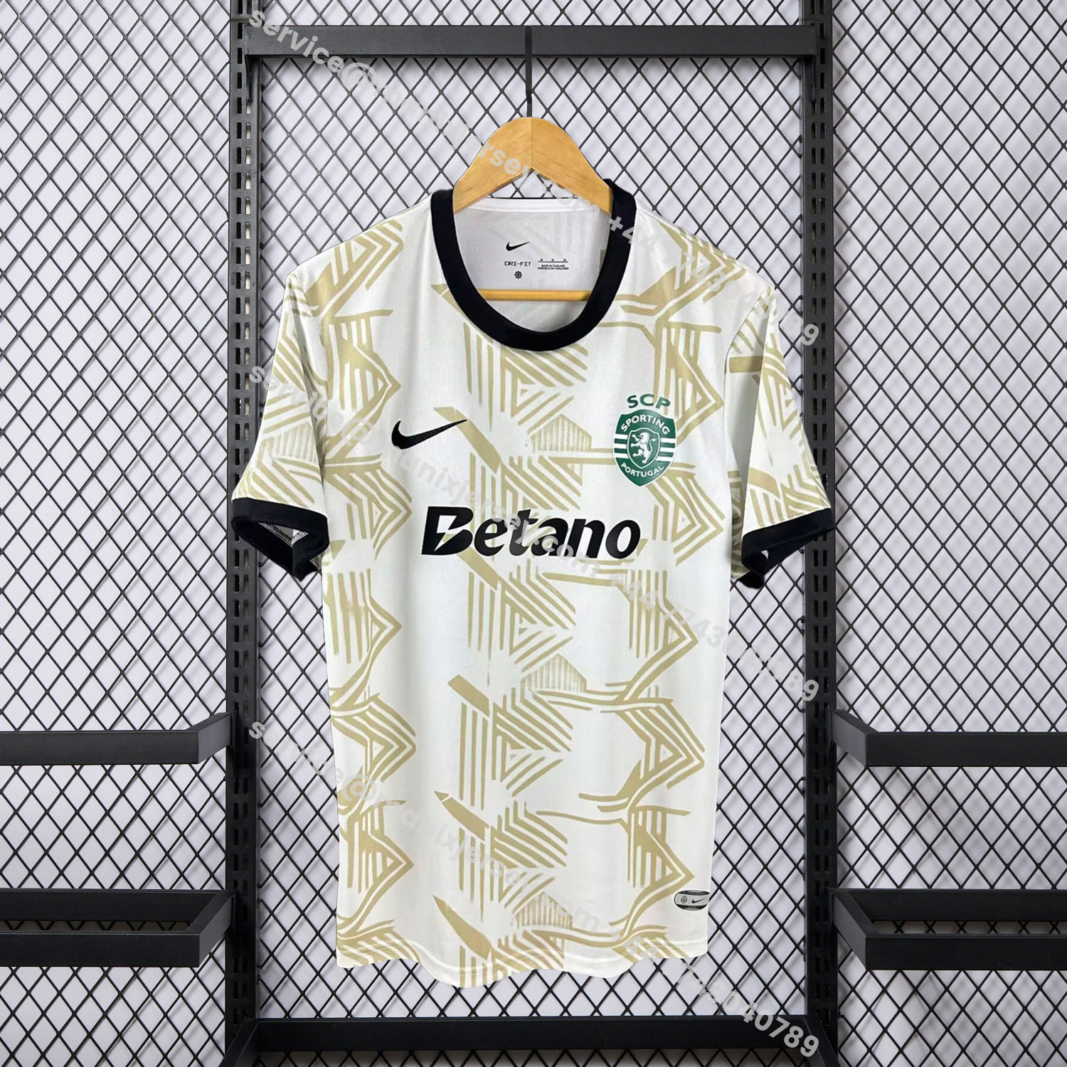 ManixJersey.com | Sporting CP 25-26 Yellow And White Special Jersey - Fans Version -Customize Name, Number and Patch | Worldwide Shipping