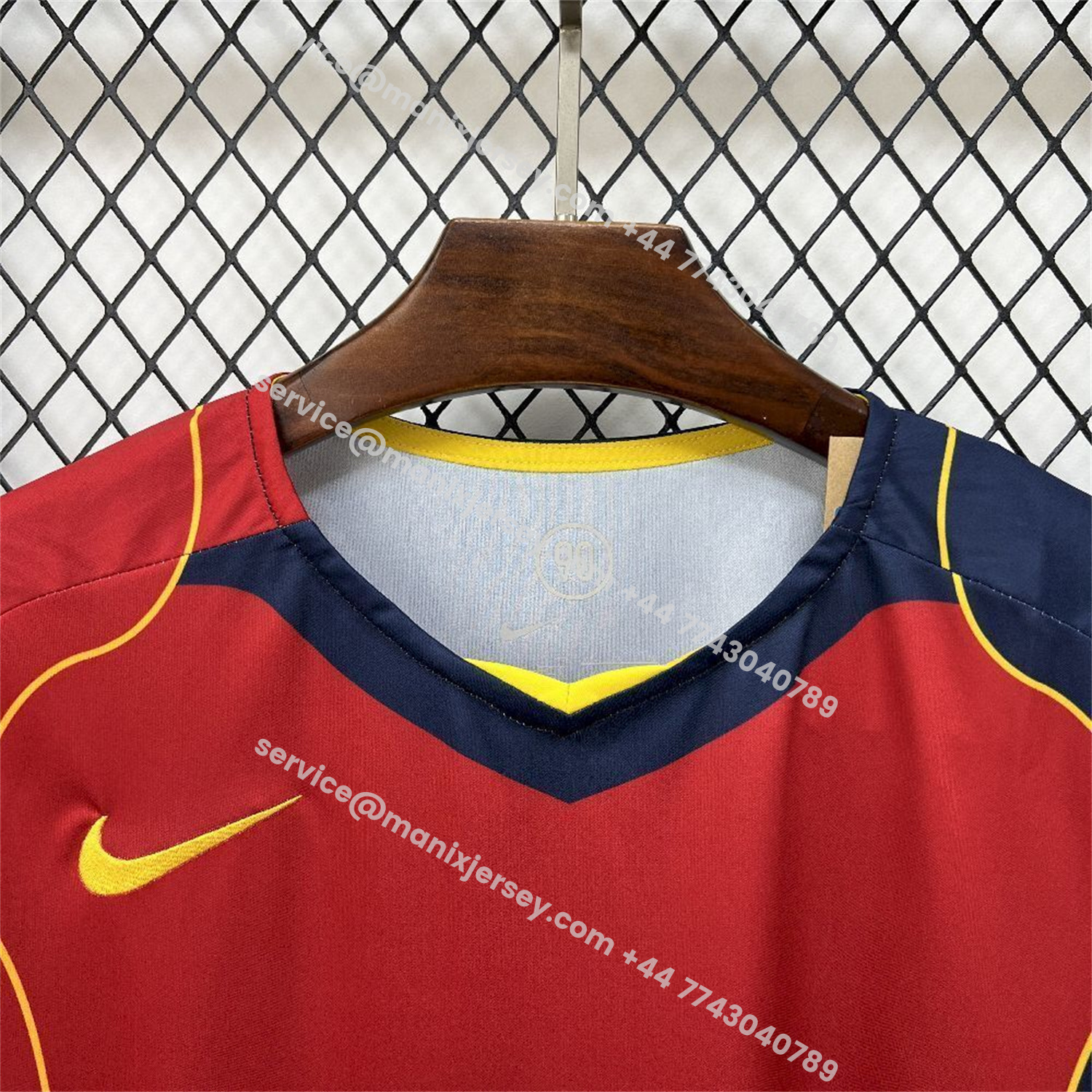ManixJersey.com | Spain 2026 T90 Red Special Jersey -Customize Name, Number and Patch | Worldwide Shipping