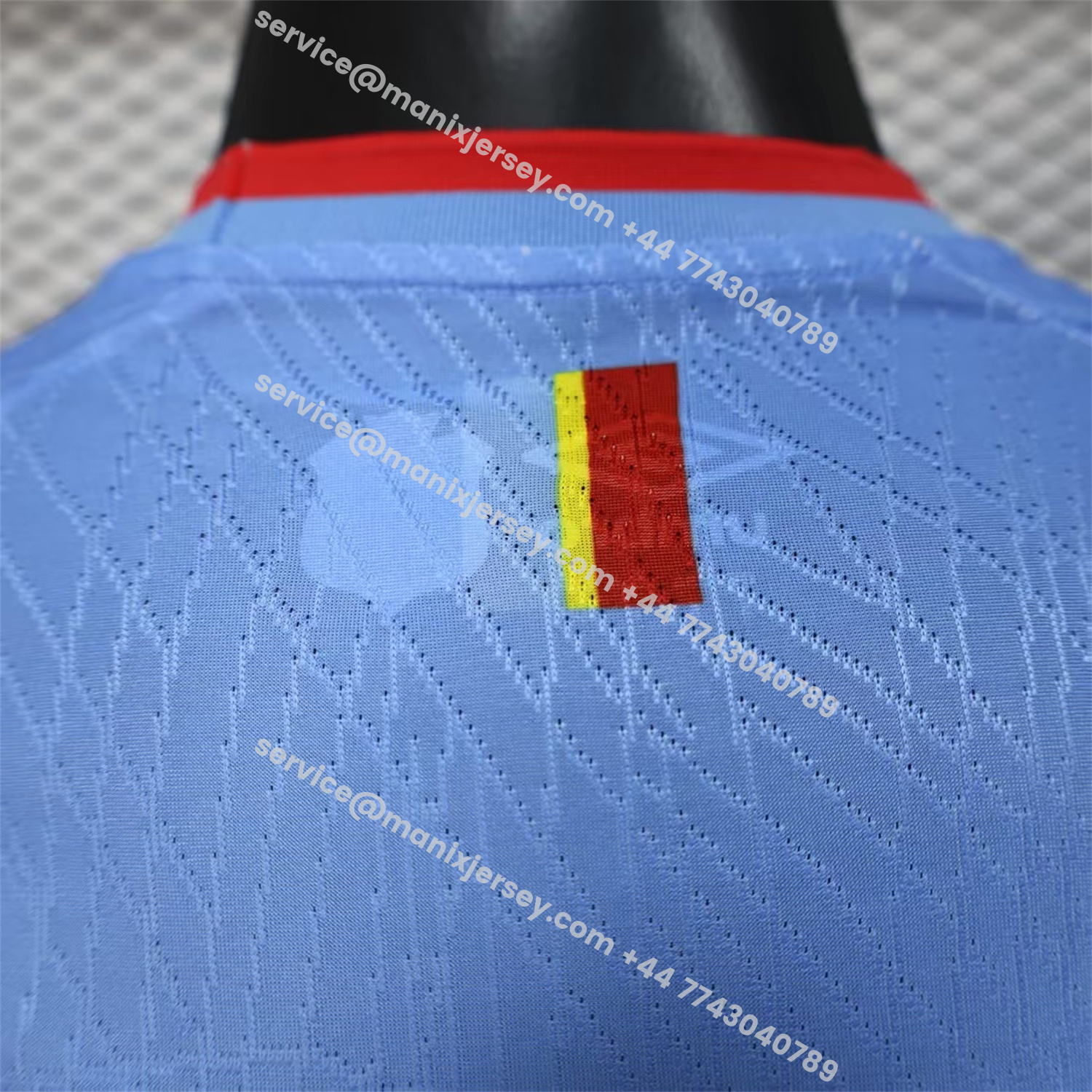 ManixJersey.com | Congo 2026 Home Blue Jersey - Player Version -Customize Name, Number and Patch | Worldwide Shipping