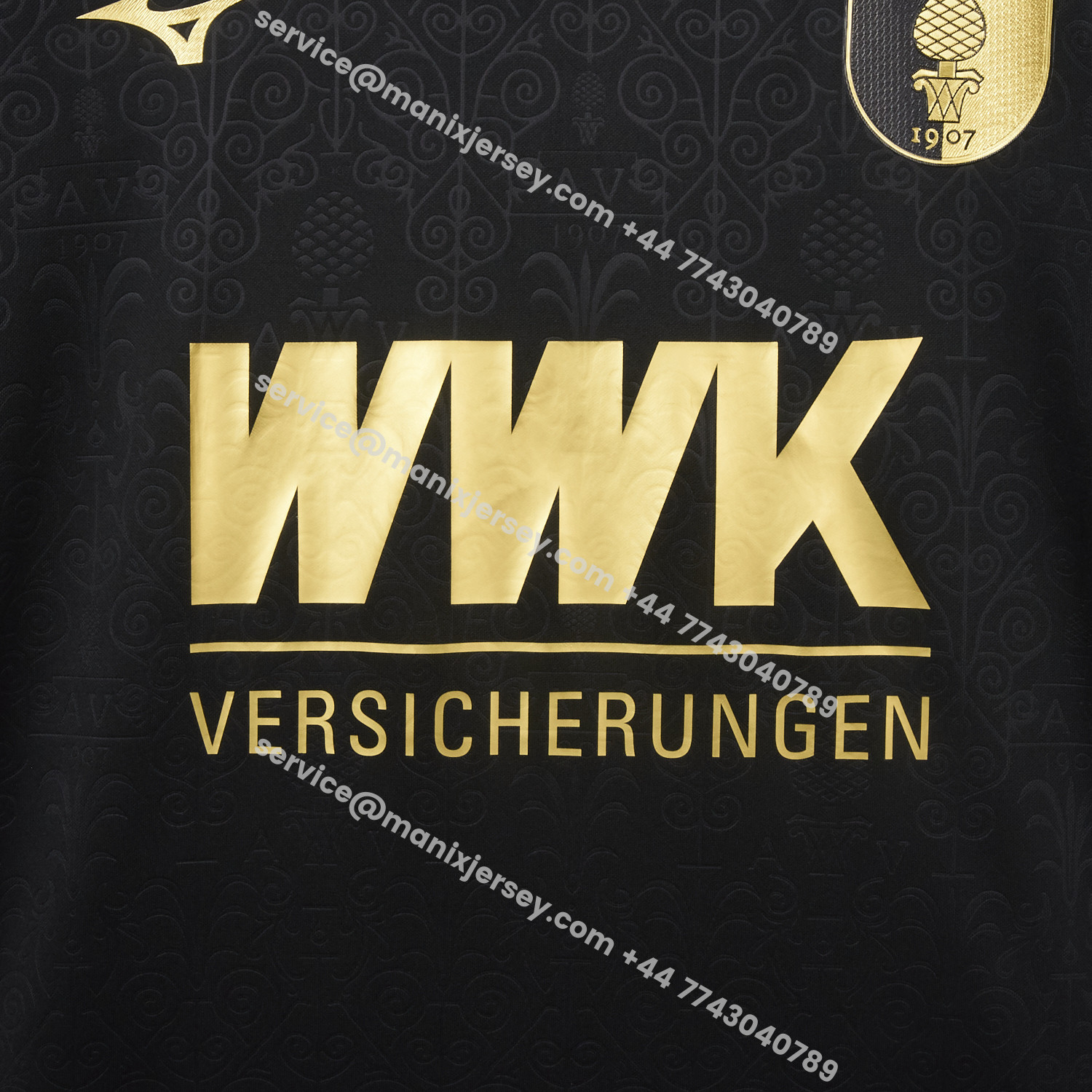 ManixJersey.com | Augsburg 25-26 Third Jersey - Fans Version -Customize Name, Number and Patch | Worldwide Shipping