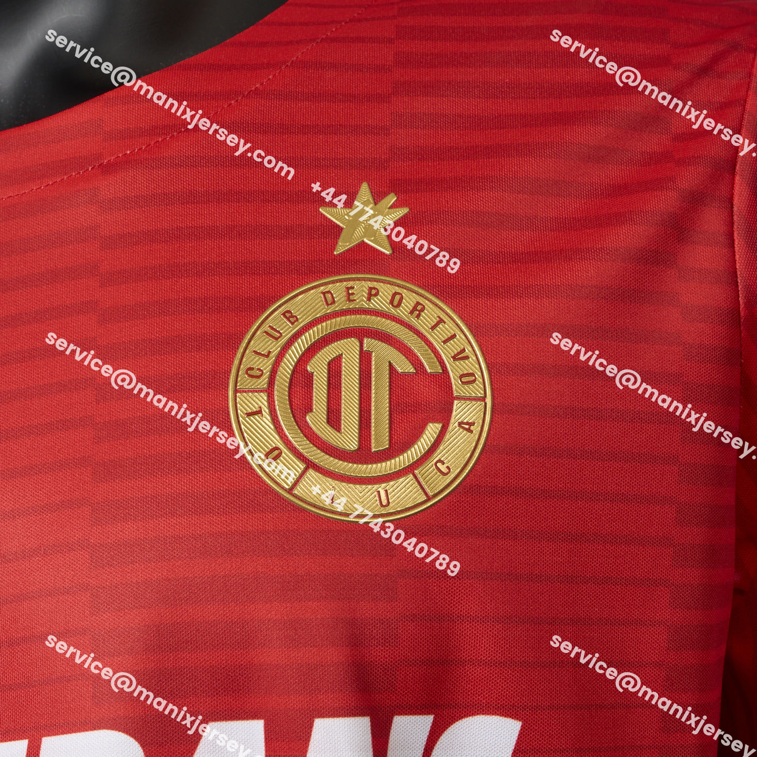 ManixJersey.com | Toluca 25-26 Home Long Sleeves Jersey - Player Version -Customize Name, Number and Patch | Worldwide Shipping