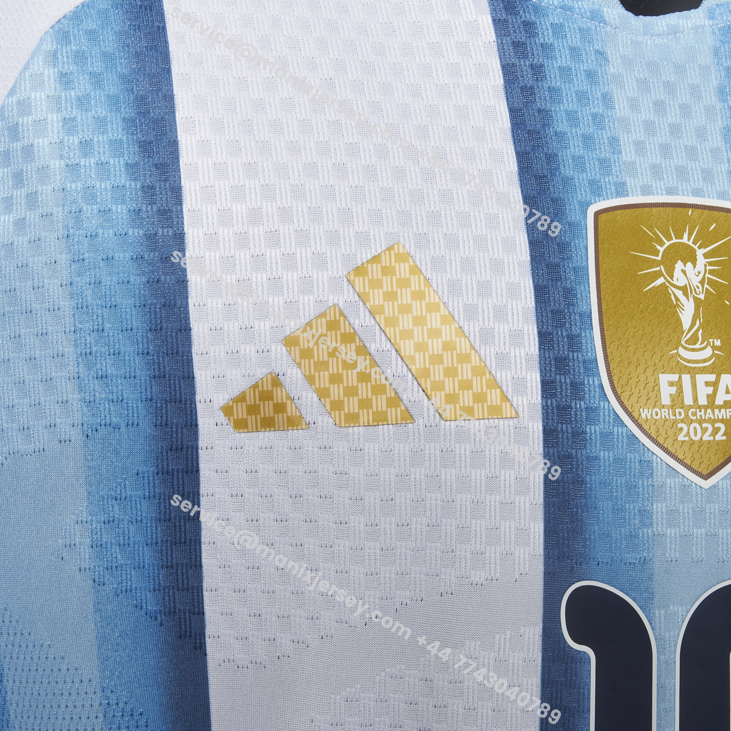 ManixJersey.com | Argentina 2026 Home Blue White Jersey - Player Version -Customize Name, Number and Patch | Worldwide Shipping