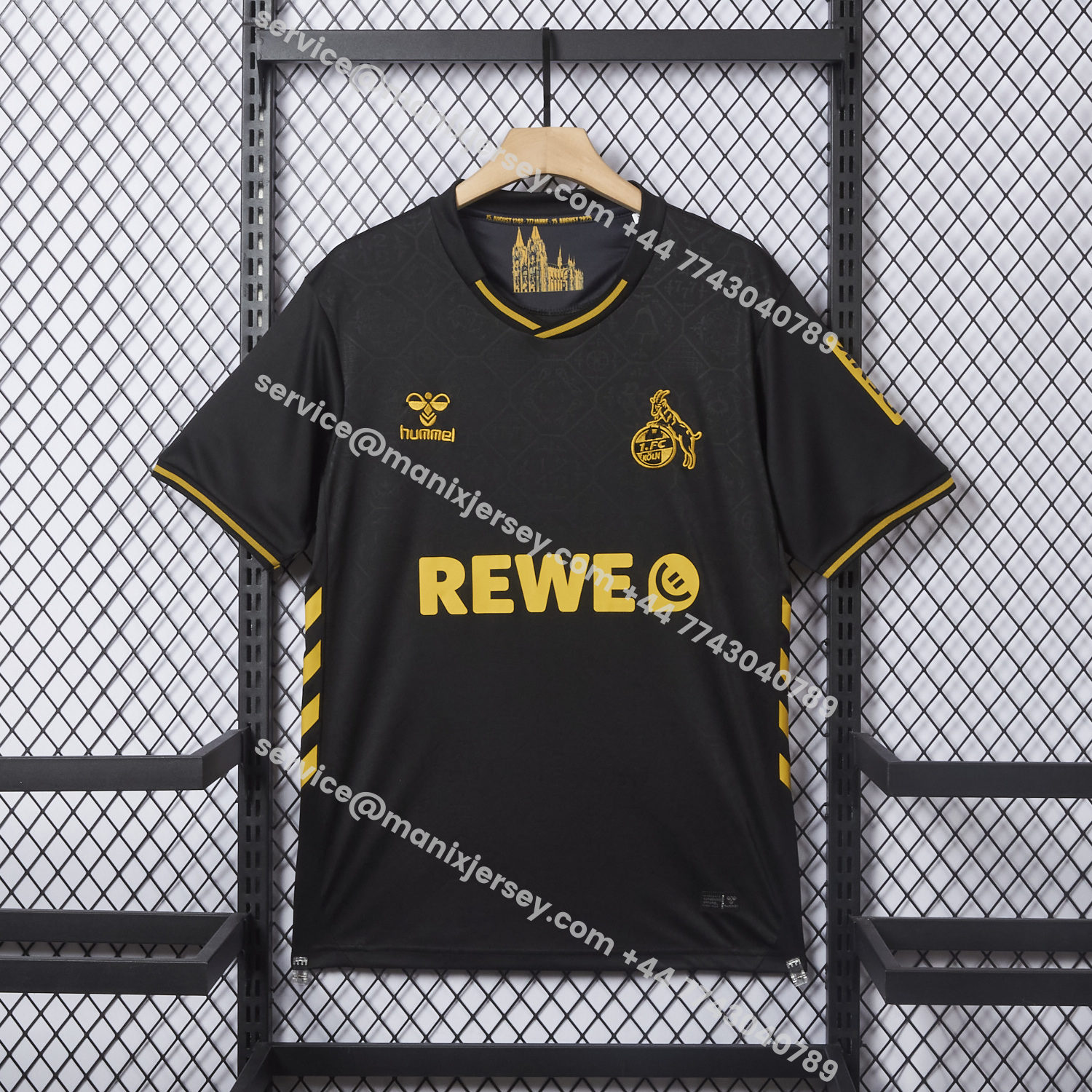 ManixJersey.com | K-O-L-N 25-26 Third Black Jersey - Fans Version -Customize Name, Number and Patch | Worldwide Shipping