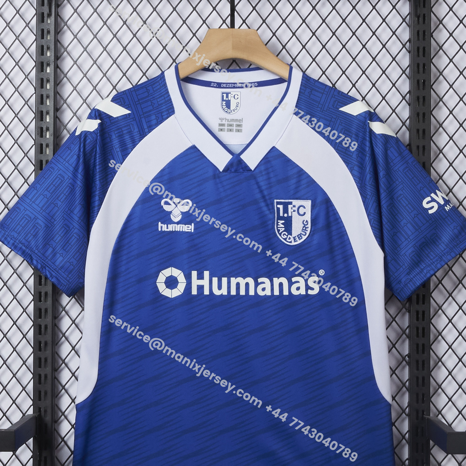 ManixJersey.com | Magdeburg 25-26 Home Jersey - Fans Version -Customize Name, Number and Patch | Worldwide Shipping