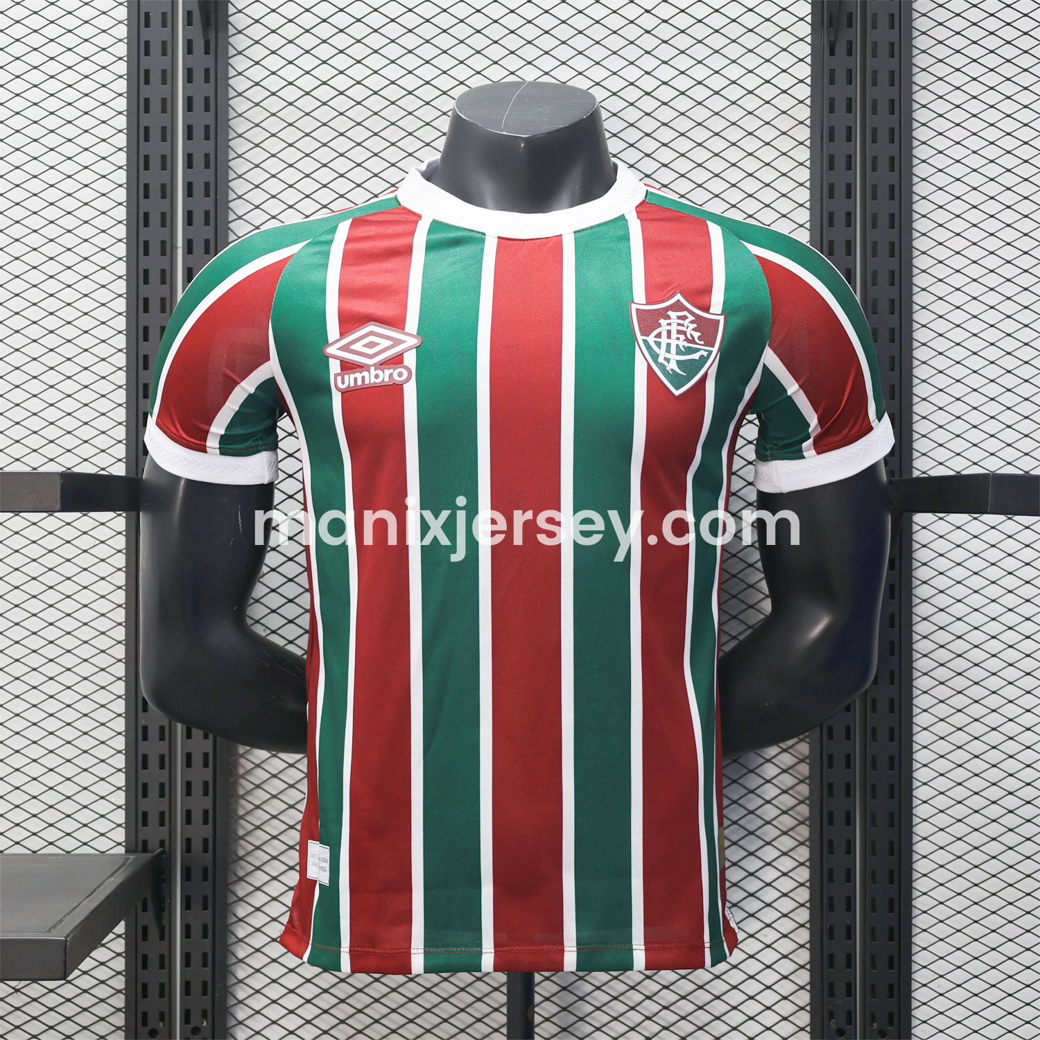 ManixJersey.com | Fluminense 25-26 Home Jersey - Player Version -Customize Name, Number and Patch | Worldwide Shipping