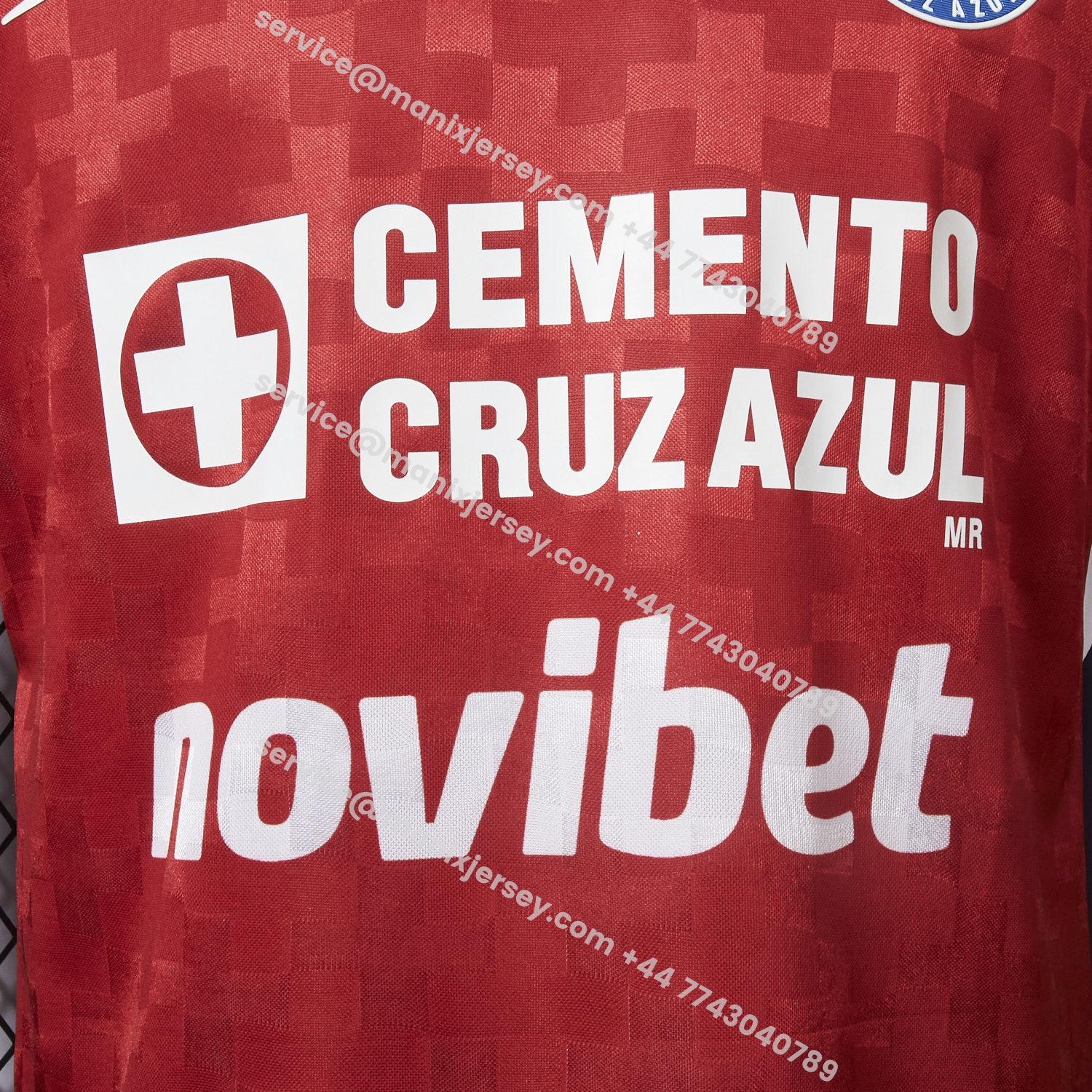 ManixJersey.com | Cruz Azul 25-26 Goalkeeper Red Jersey - Player Version -Customize Name, Number and Patch | Worldwide Shipping