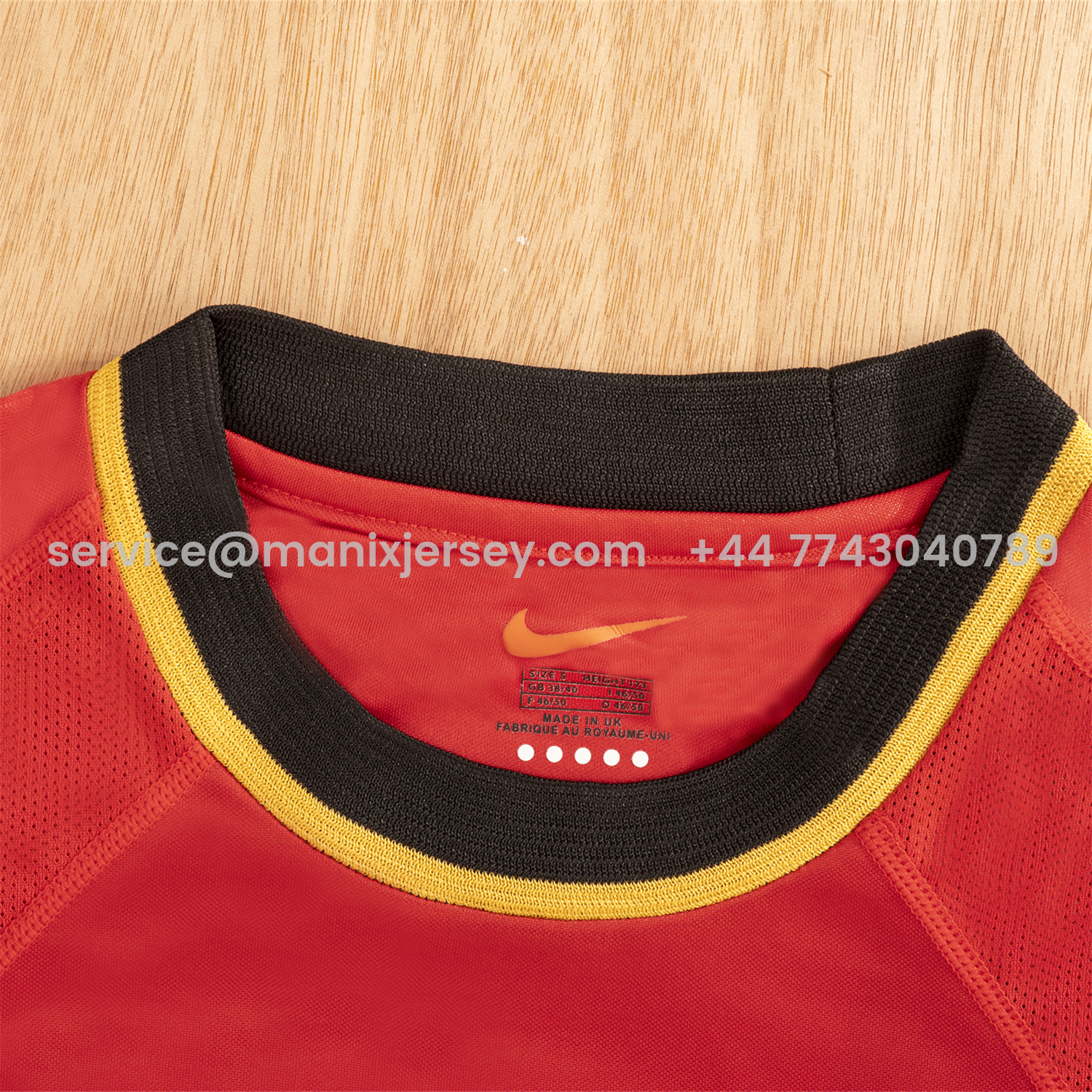 ManixJersey.com | Retro Belgium 2000 Home Red Jersey -Customize Name, Number and Patch | Worldwide Shipping