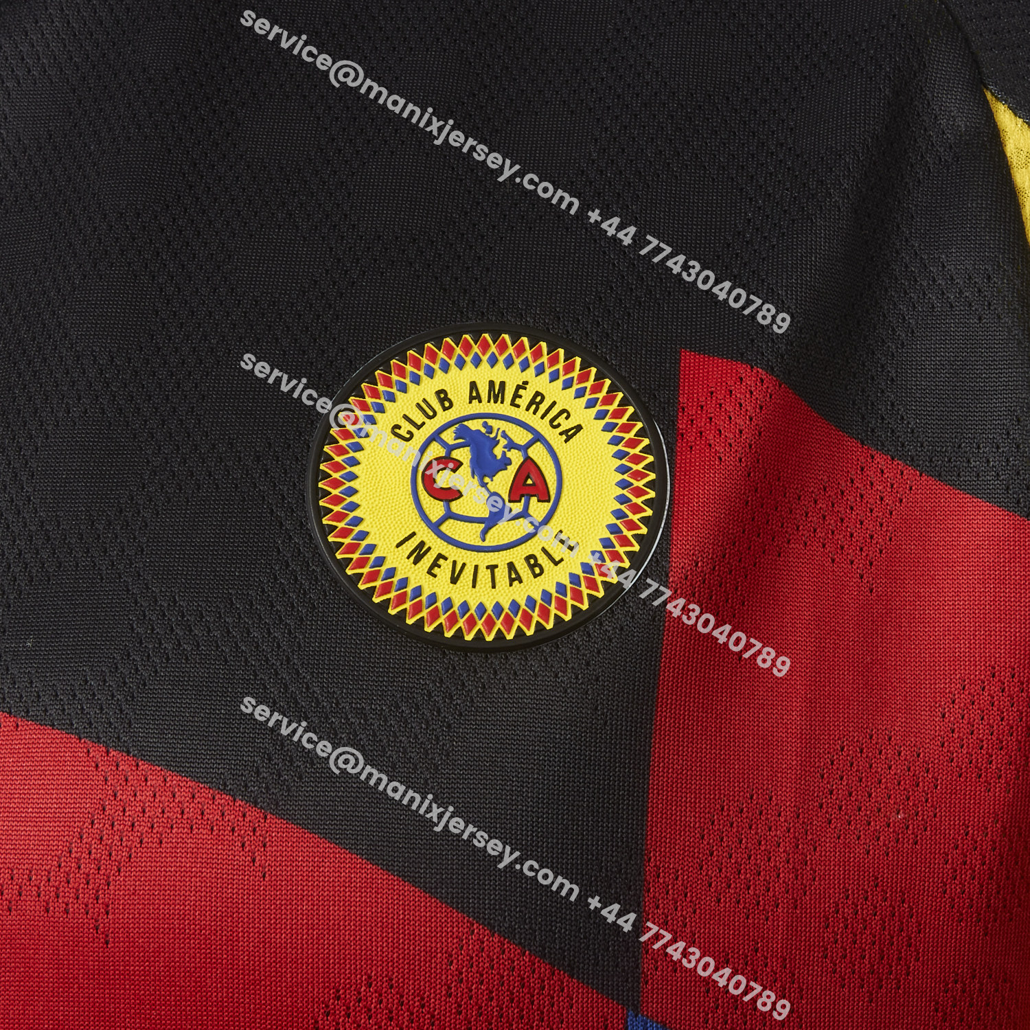 ManixJersey.com | 【Three-color Font】Club América 25-26 Home Yellow Jersey - Player Version -Customize Name, Number and Patch | Worldwide Shipping