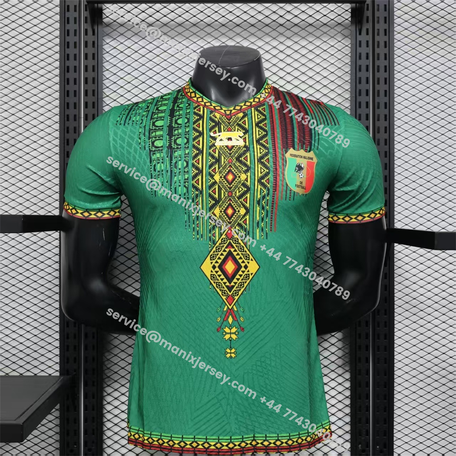 ManixJersey.com | Mali 2026 Green Special Jersey - Player Version -Customize Name, Number and Patch | Worldwide Shipping