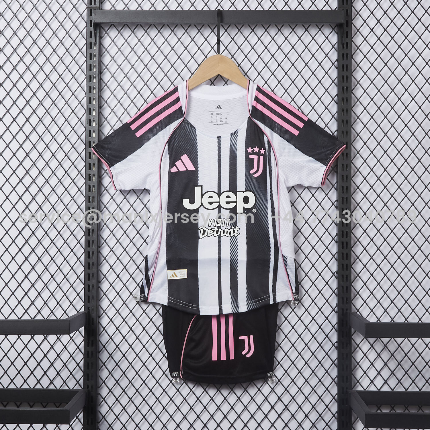 ManixJersey.com | Juventus 25-26 Home Kids Kit - Player Version -Customize Name, Number and Patch | Worldwide Shipping