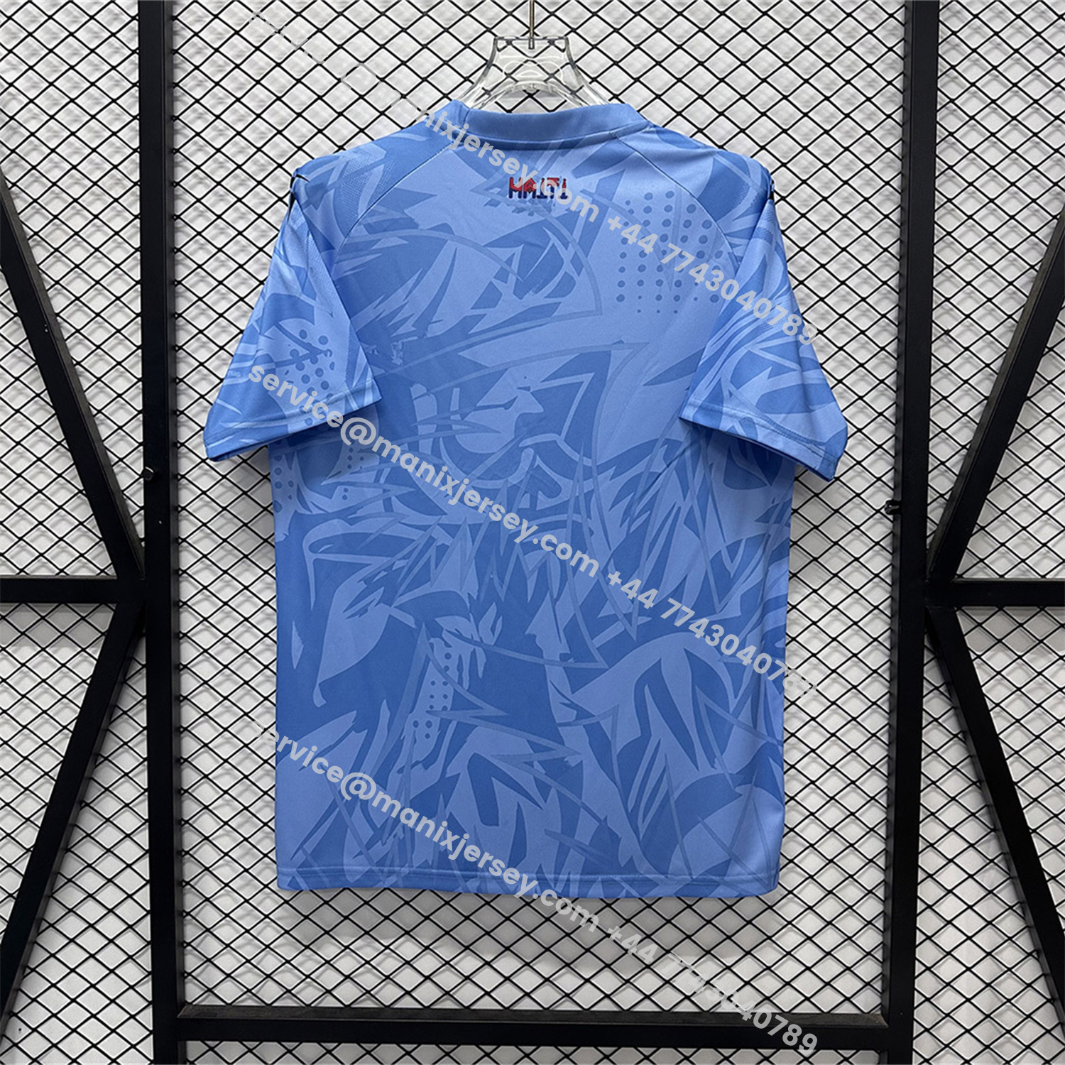 Haiti 26-27 Blue Goalkeeper Jersey - Fans Version:football jersey mysite: unitedjerseyfootball 邓江浪:football