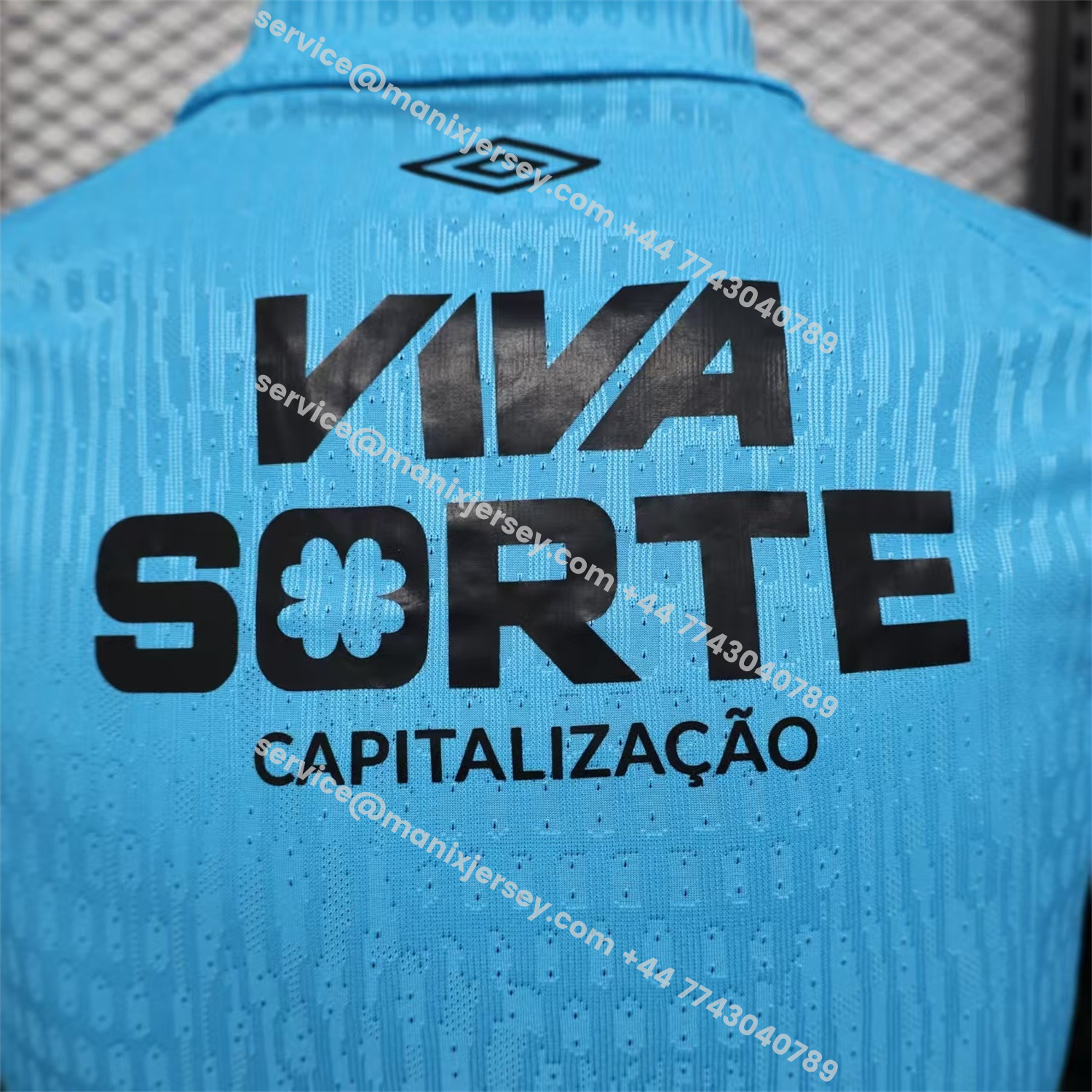 ManixJersey.com | Santos 25-26 Third Blue Jersey - Play Version -Customize Name, Number and Patch | Worldwide Shipping