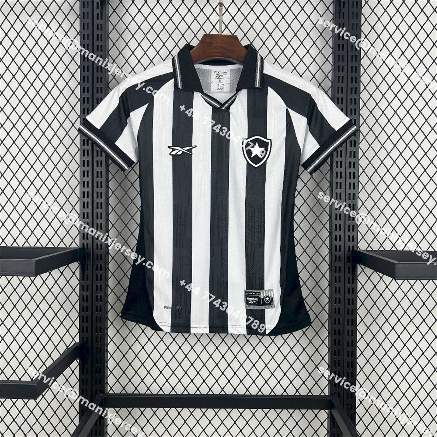 ManixJersey.com | Women's Botafogo 25-26 Home Unsponsored Jersey -Customize Name, Number and Patch | Worldwide Shipping
