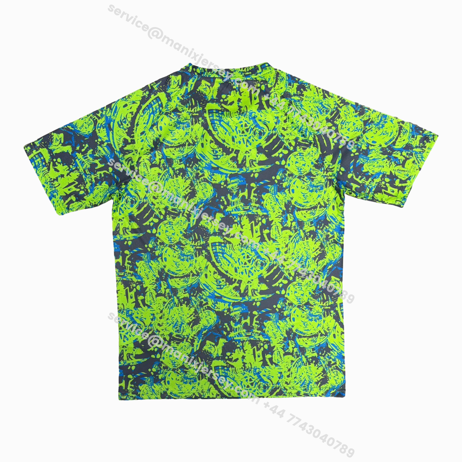 ManixJersey.com | Manchester City 25-26 Vibrant Green Pre-Match Jersey - Fans Version -Customize Name, Number and Patch | Worldwide Shipping