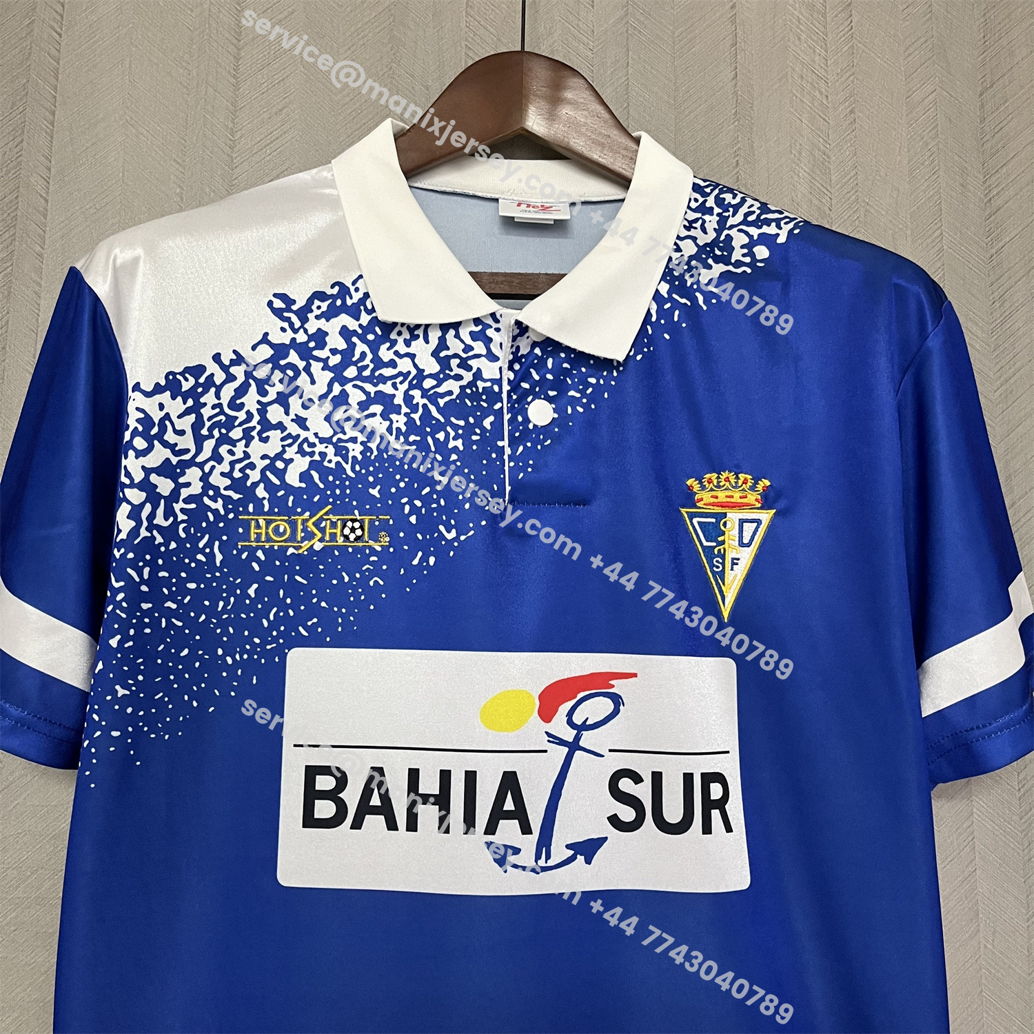 ManixJersey.com | Retro San Fernando CD 1993-94 Away Jersey -Customize Name, Number and Patch | Worldwide Shipping