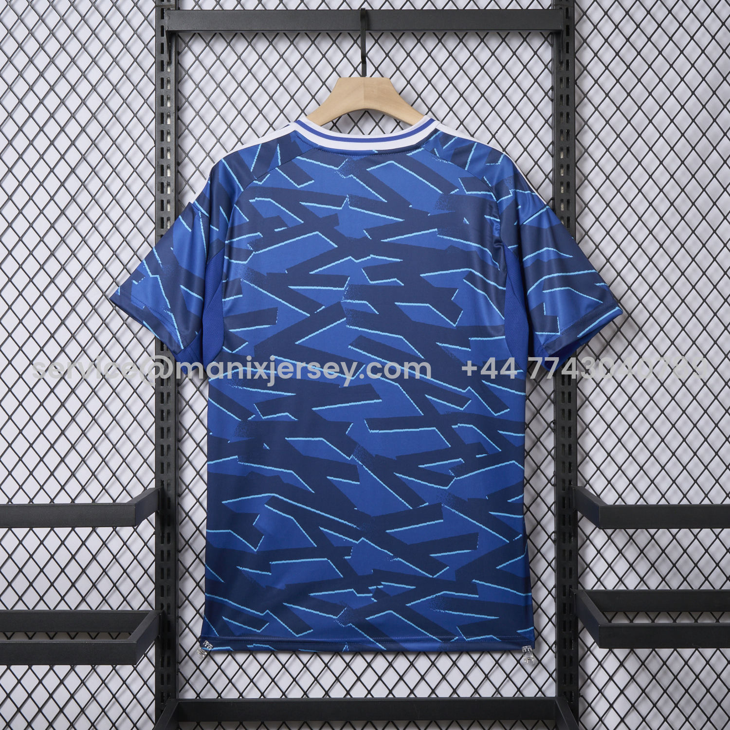 ManixJersey.com | Schalke 04 25-26 Home Jersey - Fans Version -Customize Name, Number and Patch | Worldwide Shipping