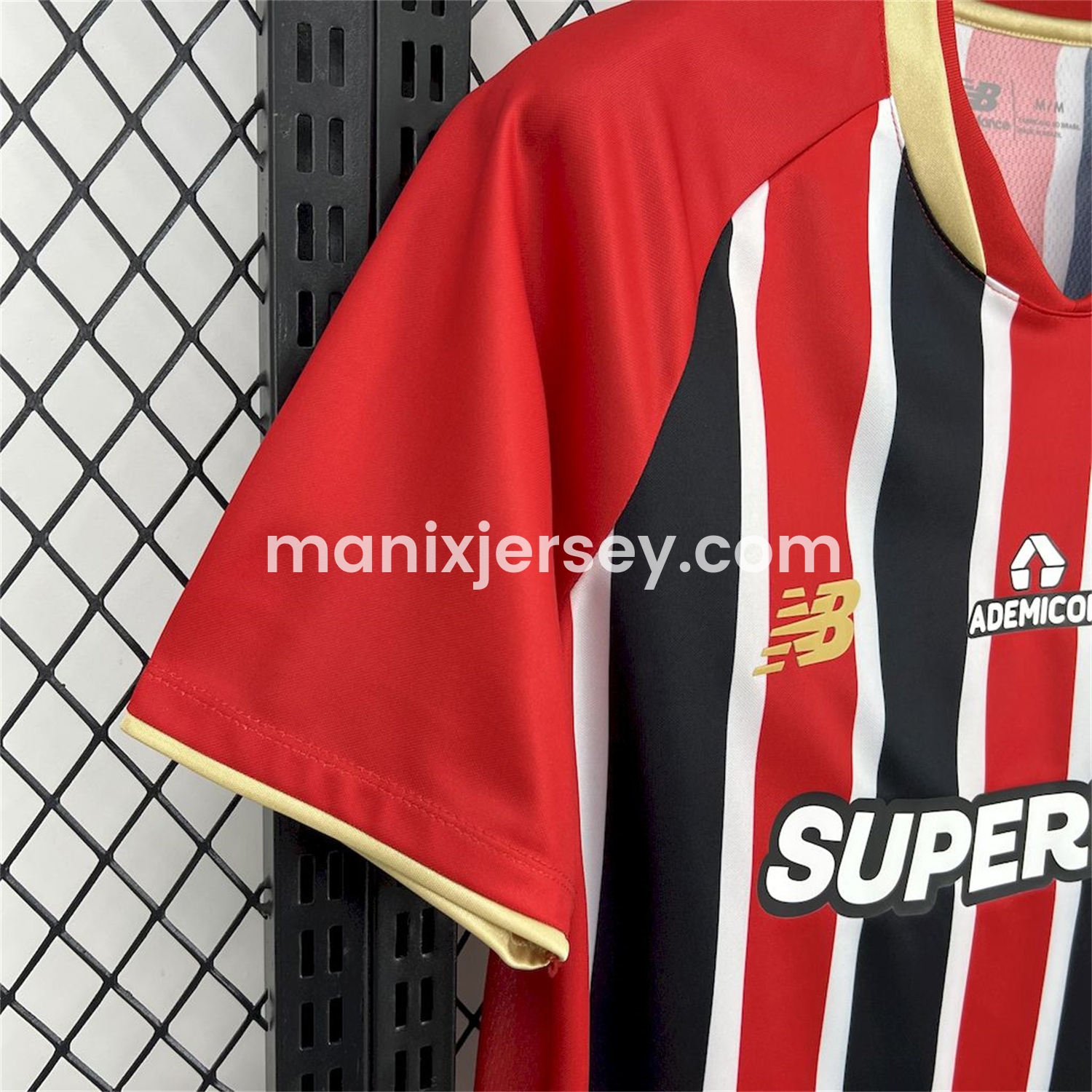 ManixJersey.com | Sao Paulo 25-26 Away Jersey - Fans Version -Customize Name, Number and Patch | Worldwide Shipping