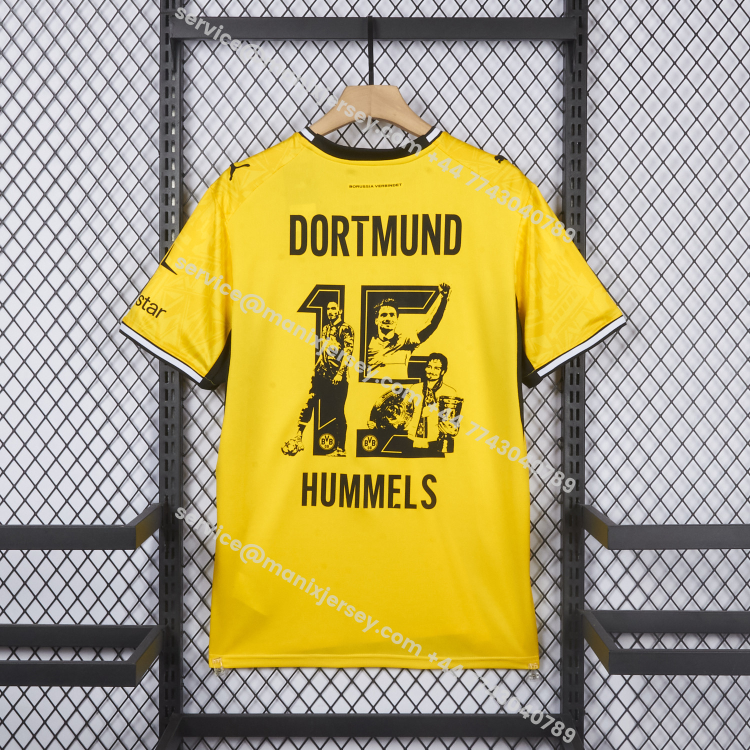 【Hummels Special Font】Dortmund 26-27 Home Jersey - Fans Version:football jersey mysite: unitedjerseyfootball 邓江浪:football