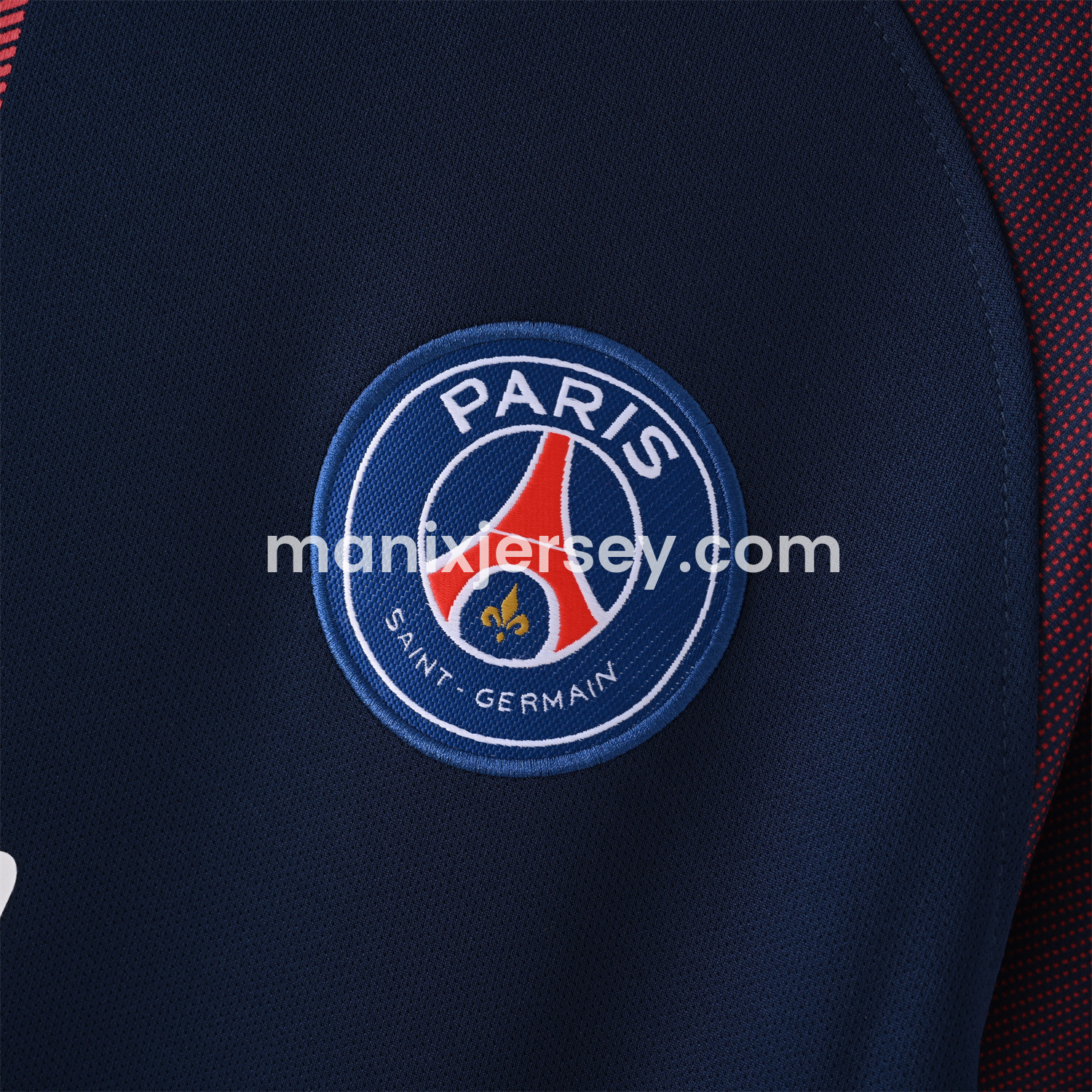 ManixJersey.com | Retro Paris Saint-Germain PSG 2017-18 Home Jersey -Customize Name, Number and Patch | Worldwide Shipping