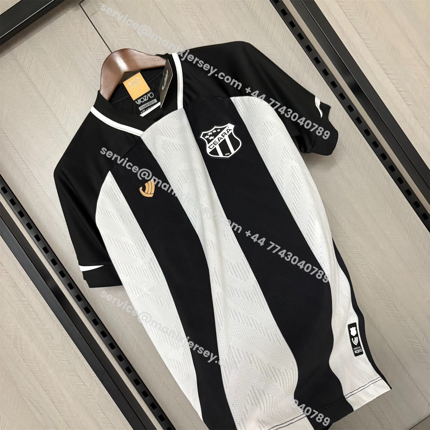 ManixJersey.com | Ceará 25-26 Home Jersey - Fans Version -Customize Name, Number and Patch | Worldwide Shipping