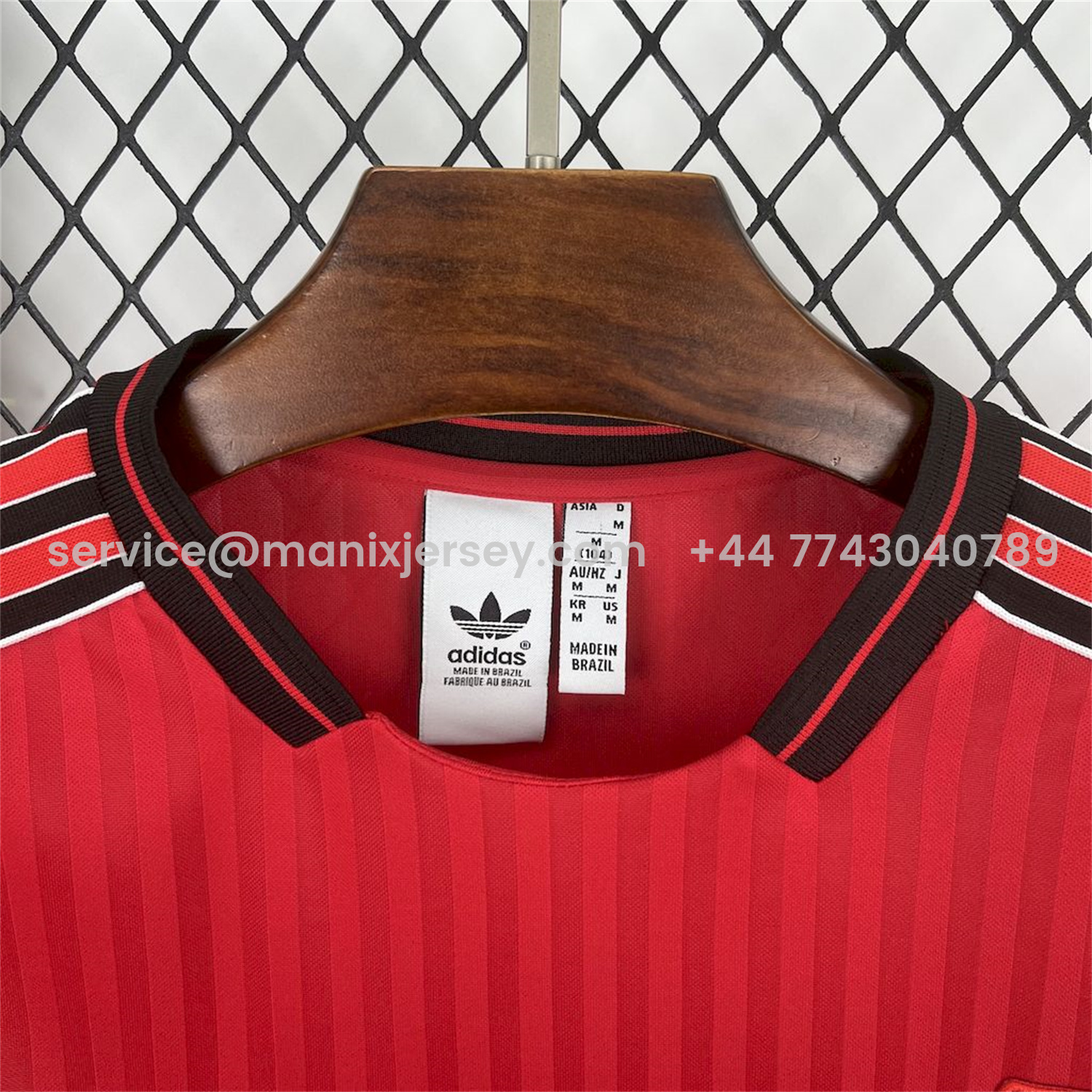 ManixJersey.com | Flamengo 25-26 Originals Terrace Icon Red Jersey -Customize Name, Number and Patch | Worldwide Shipping