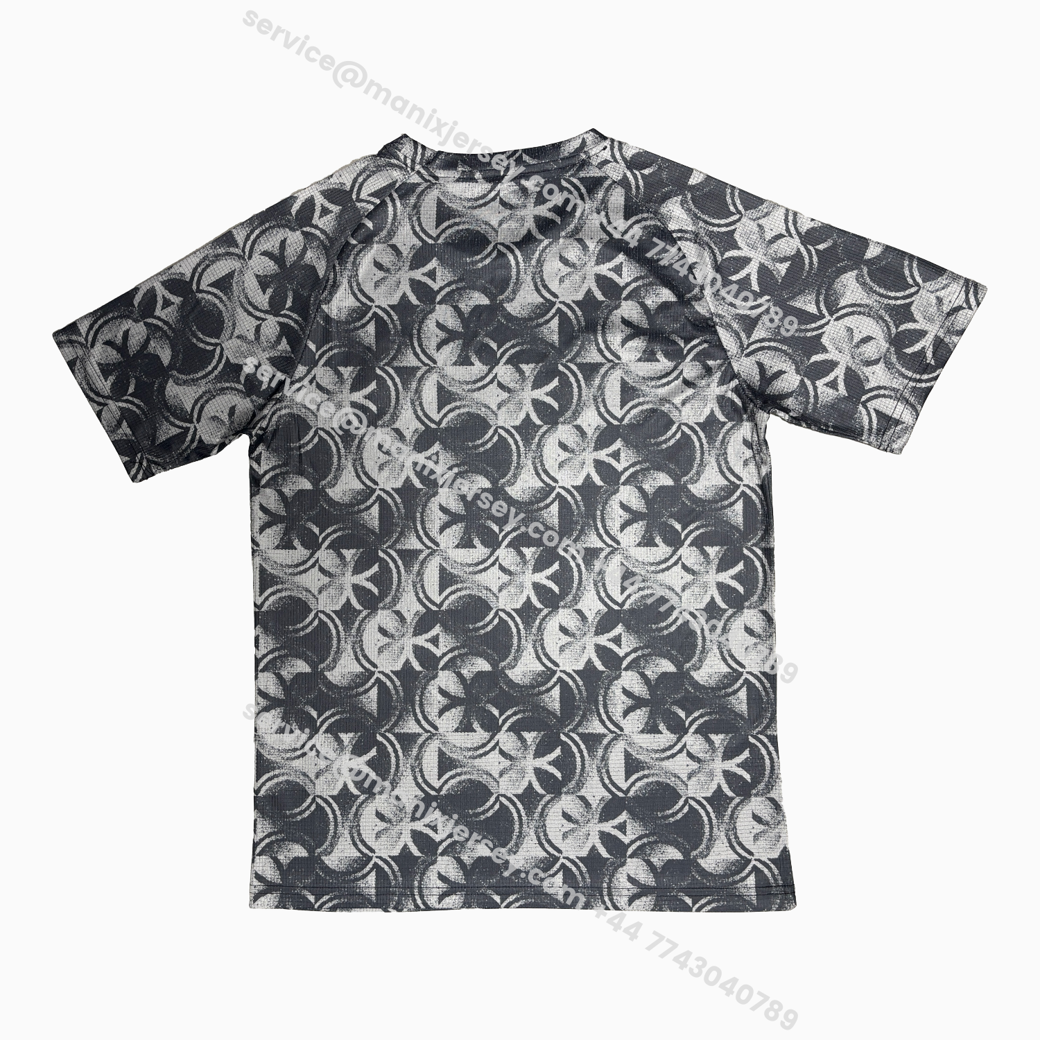 ManixJersey.com | Manchester City 25-26 Grey And Black Pre-Match Jersey - Fans Version -Customize Name, Number and Patch | Worldwide Shipping