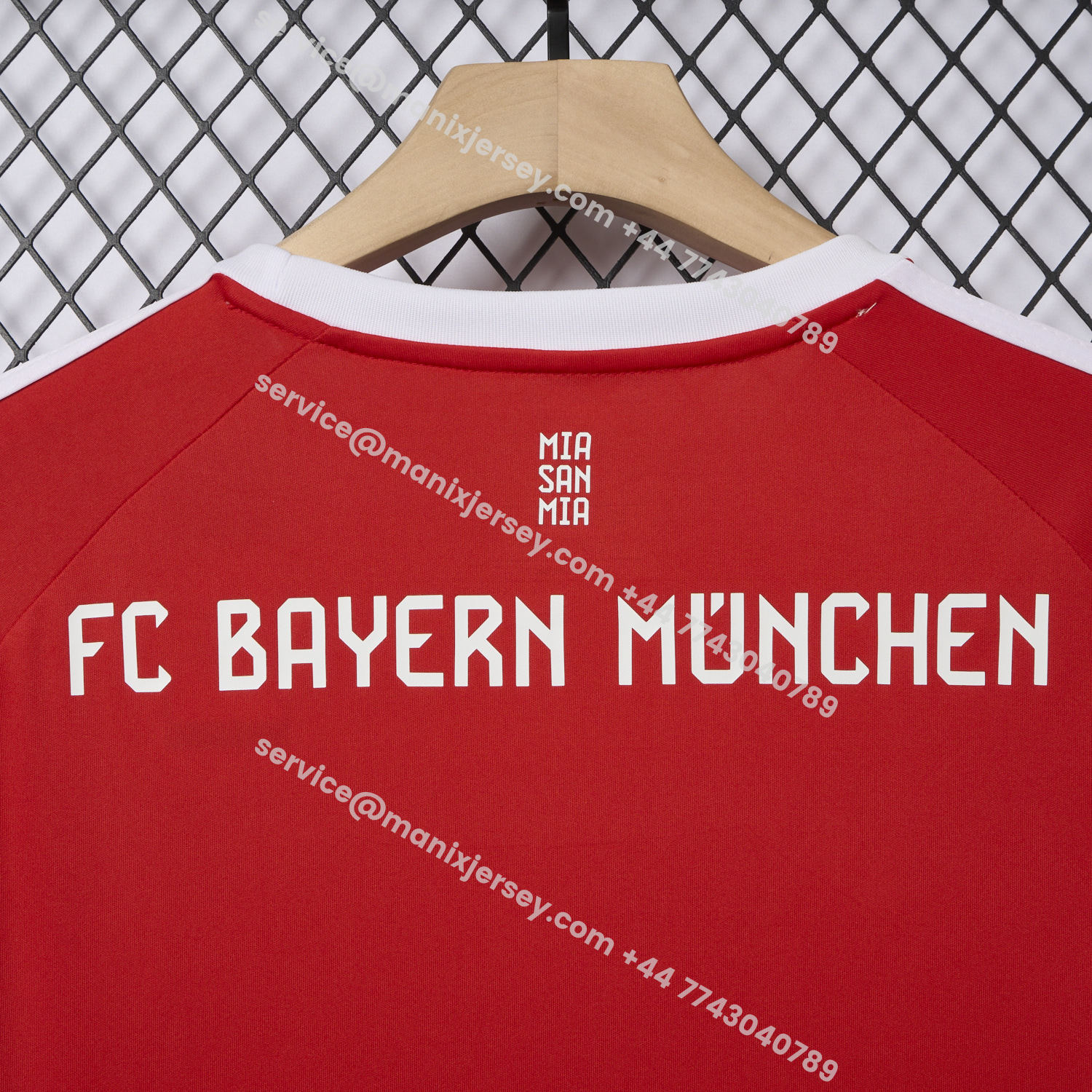 ManixJersey.com | Bayern Munich 25-26 Home Kane Limited Edition Jersey - Fans Version -Customize Name, Number and Patch | Worldwide Shipping