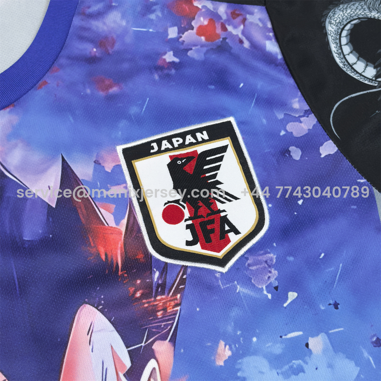 ManixJersey.com | Japan 25-26 Bejita Blue And Black Special Jersey - Fans Version -Customize Name, Number and Patch | Worldwide Shipping