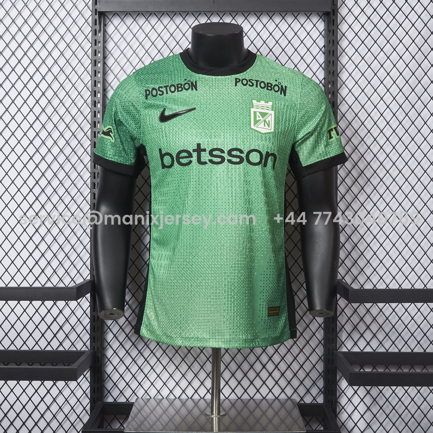 ManixJersey.com | Atlético Nacional 25-26 Third Jersey - Player Version -Customize Name, Number and Patch | Worldwide Shipping