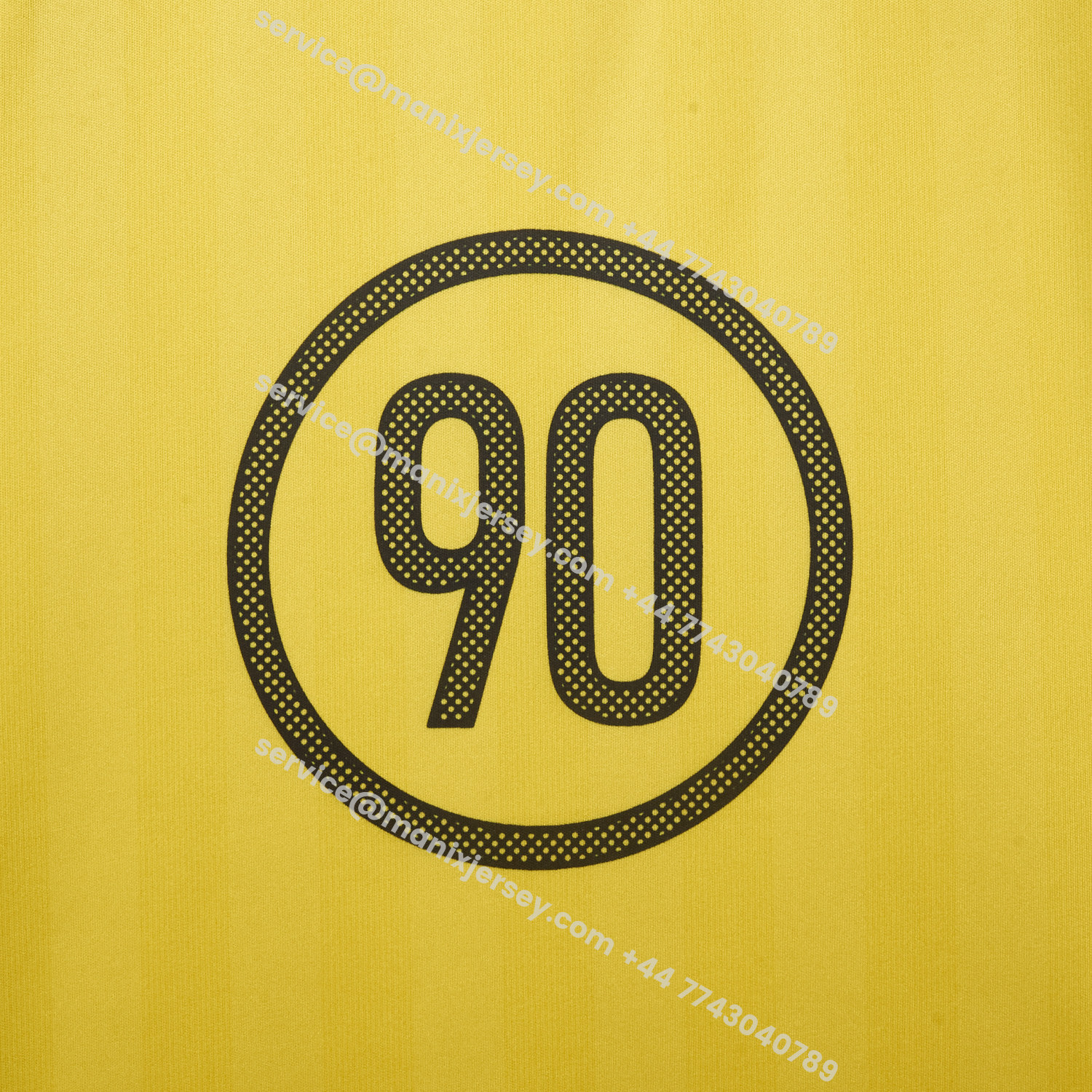 ManixJersey.com | Brazil 25-26 Retro Style Total 90 Yellow Jersey - Fans Version -Customize Name, Number and Patch | Worldwide Shipping