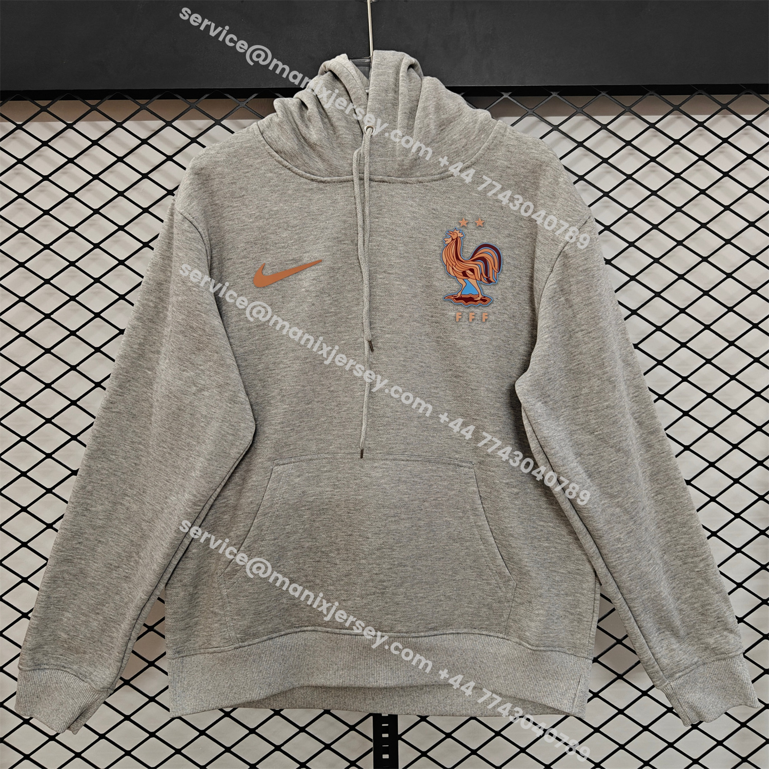 ManixJersey.com | France 2026 Home Unisex Pullover Hoodie -Customize Name, Number and Patch | Worldwide Shipping