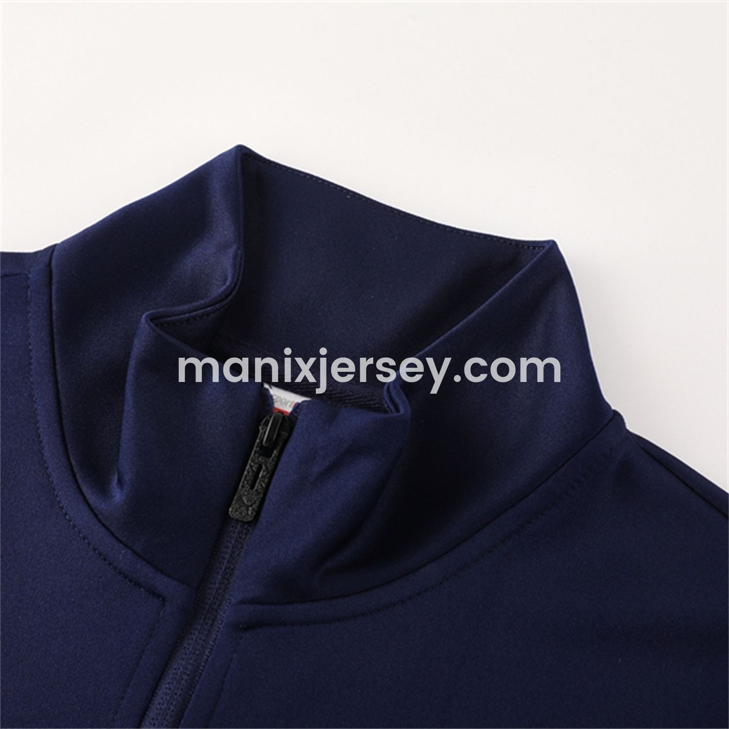ManixJersey.com | Marseille 25-26 Jacket Training Tracksuit - Deep Blue Jackets & Pants -Customize Name, Number and Patch | Worldwide Shipping