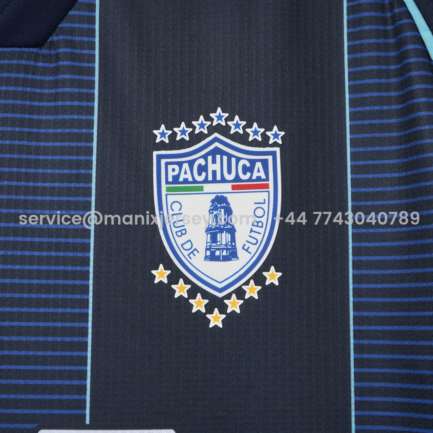ManixJersey.com | Pachuca 25-26 Away Jersey - Fans Version -Customize Name, Number and Patch | Worldwide Shipping