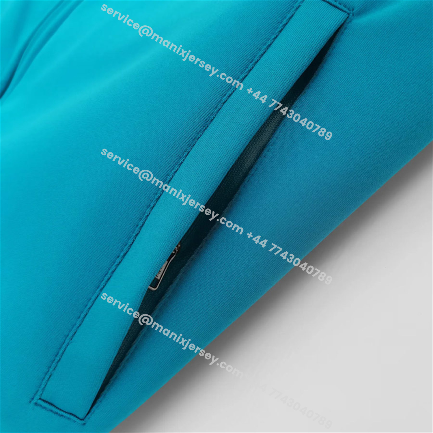 ManixJersey.com | Retro Brazil 2022 Lake Blue Windbreaker -Customize Name, Number and Patch | Worldwide Shipping