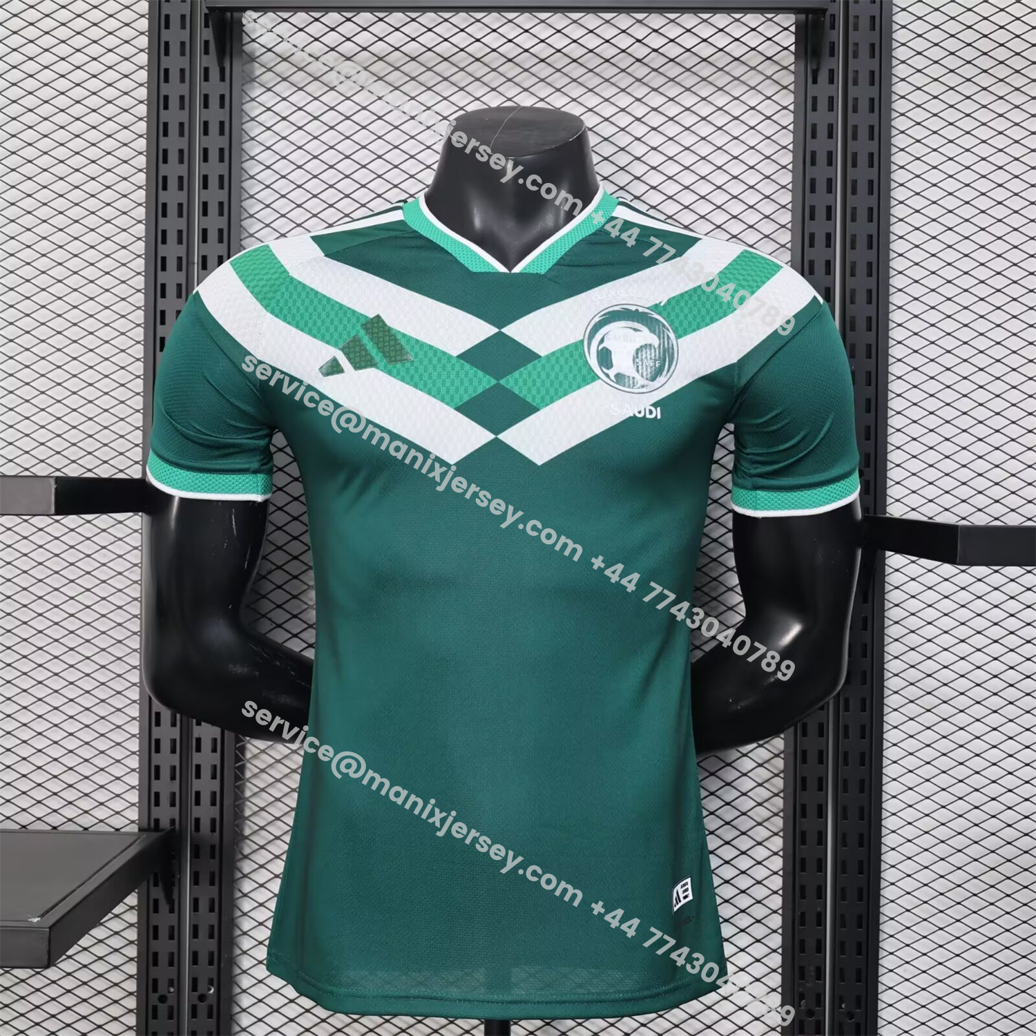 ManixJersey.com | Saudi Arabia 2026 Shoulder Stripes Special Jersey - Player Version -Customize Name, Number and Patch | Worldwide Shipping