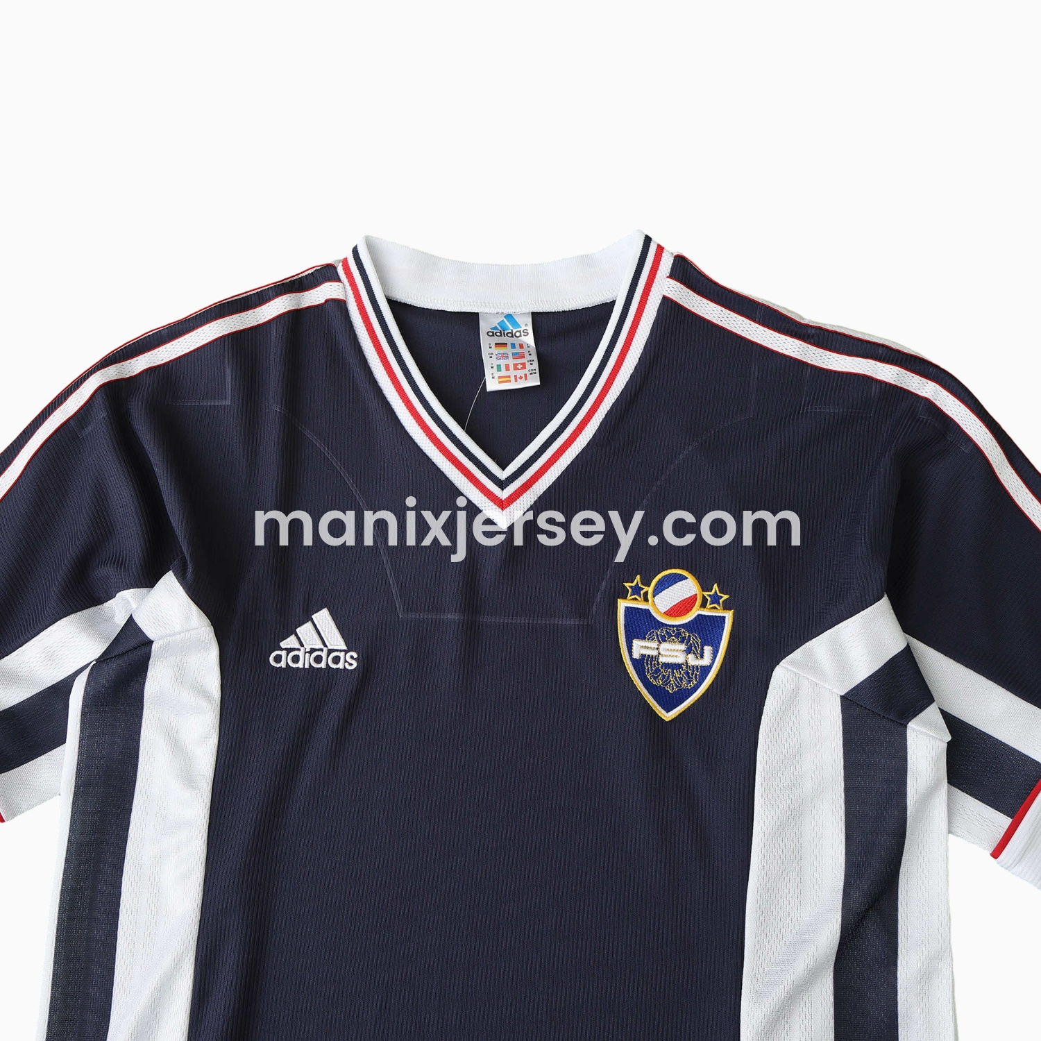 ManixJersey.com | Retro Yugoslavia 1998 Home Jersey -Customize Name, Number and Patch | Worldwide Shipping