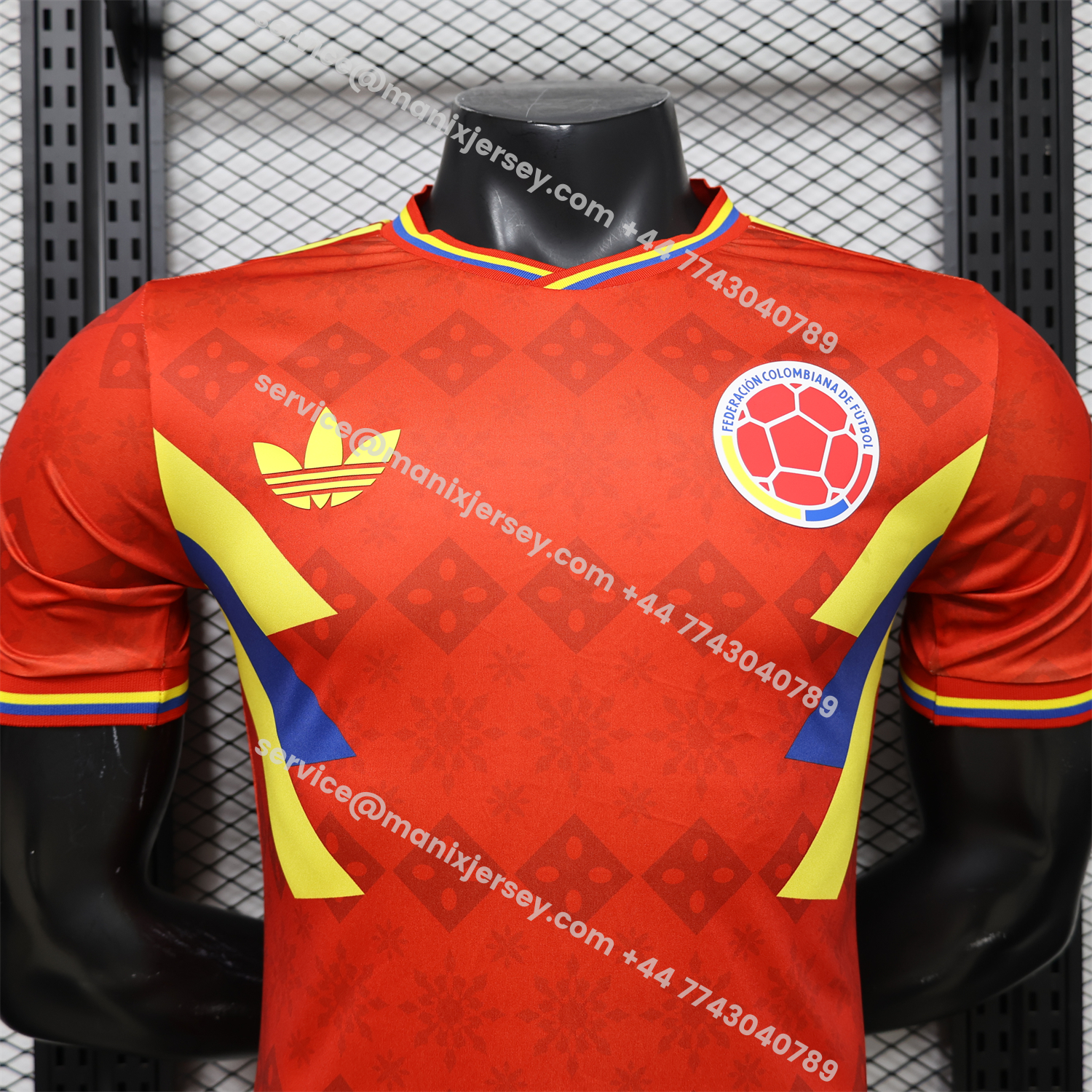 Colombia 2026 Red With Yellow Blue Special Jersey - Player Version:football jersey mysite: unitedjerseyfootball 邓江浪:football