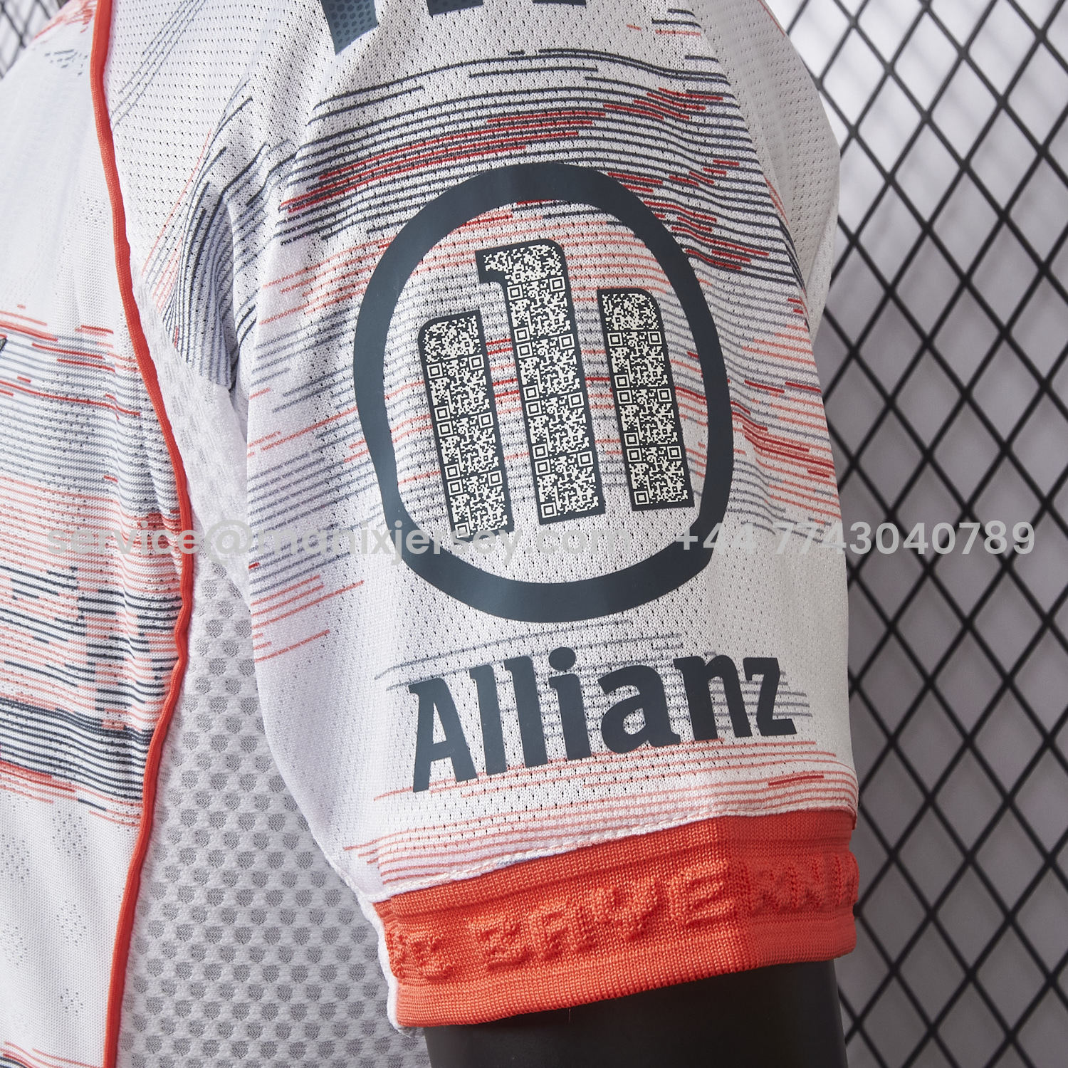 ManixJersey.com | 【MÜLLER 25 Pattern】Bayern Munich 25-26 Away Jersey - Player Version -Customize Name, Number and Patch | Worldwide Shipping