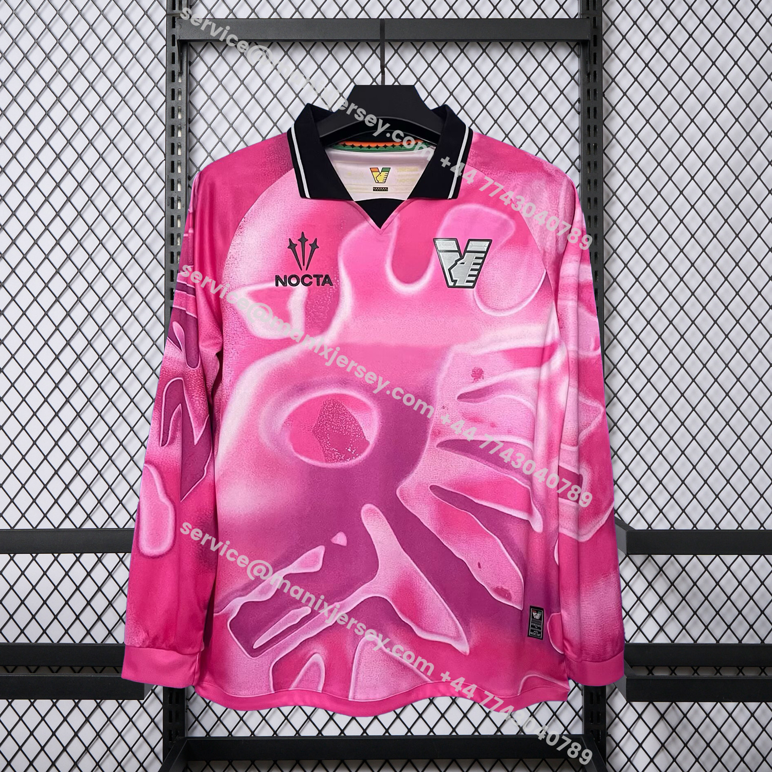 ManixJersey.com | Venezia FC 25-26 Goalkeeper Pink Unsponsored Long Sleeves Jersey - Fans Version -Customize Name, Number and Patch | Worldwide Shipping