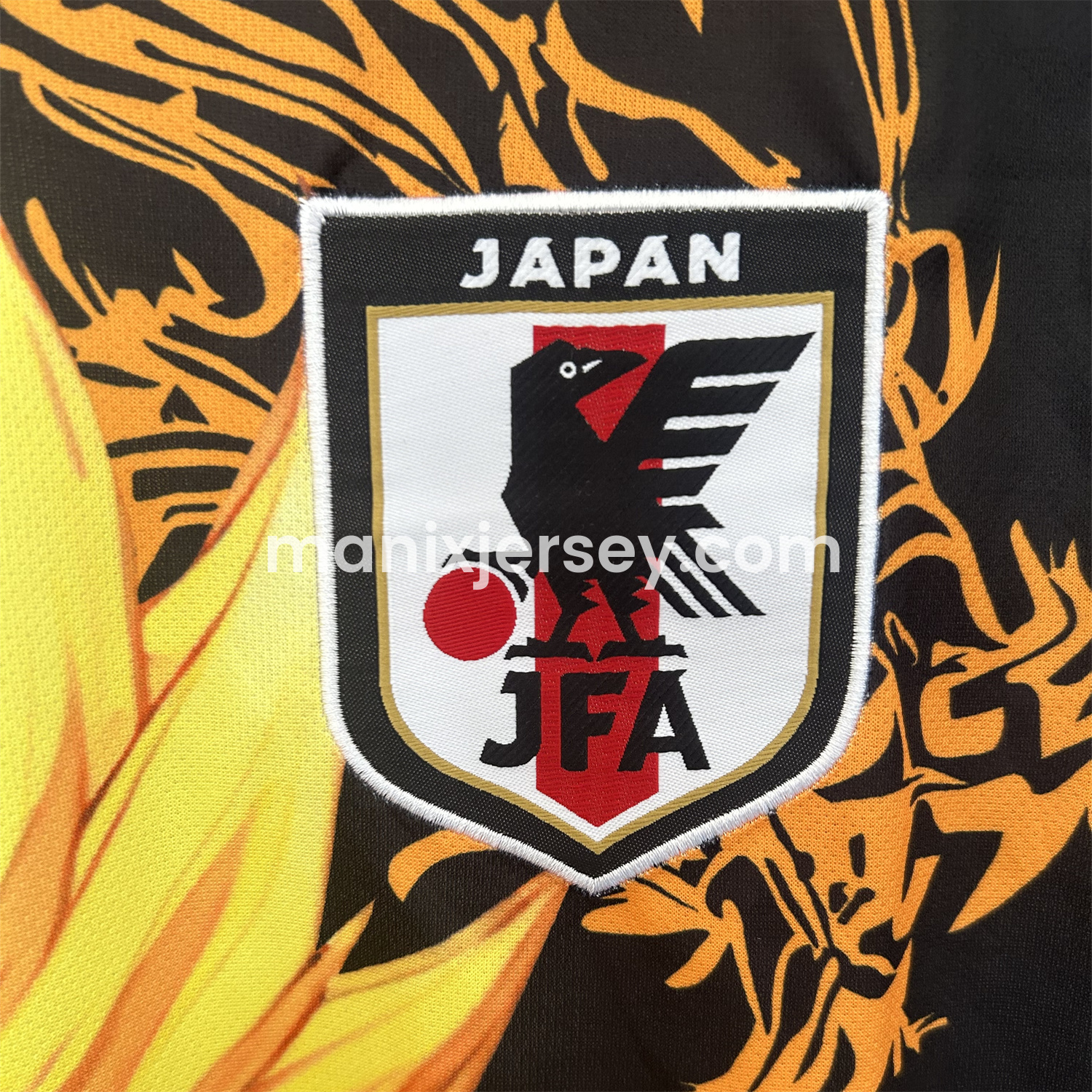 ManixJersey.com | Japan 25-26 Half-length Of Blond Son Goku Special Edition Jersey - Fans Version -Customize Name, Number and Patch | Worldwide Shipping