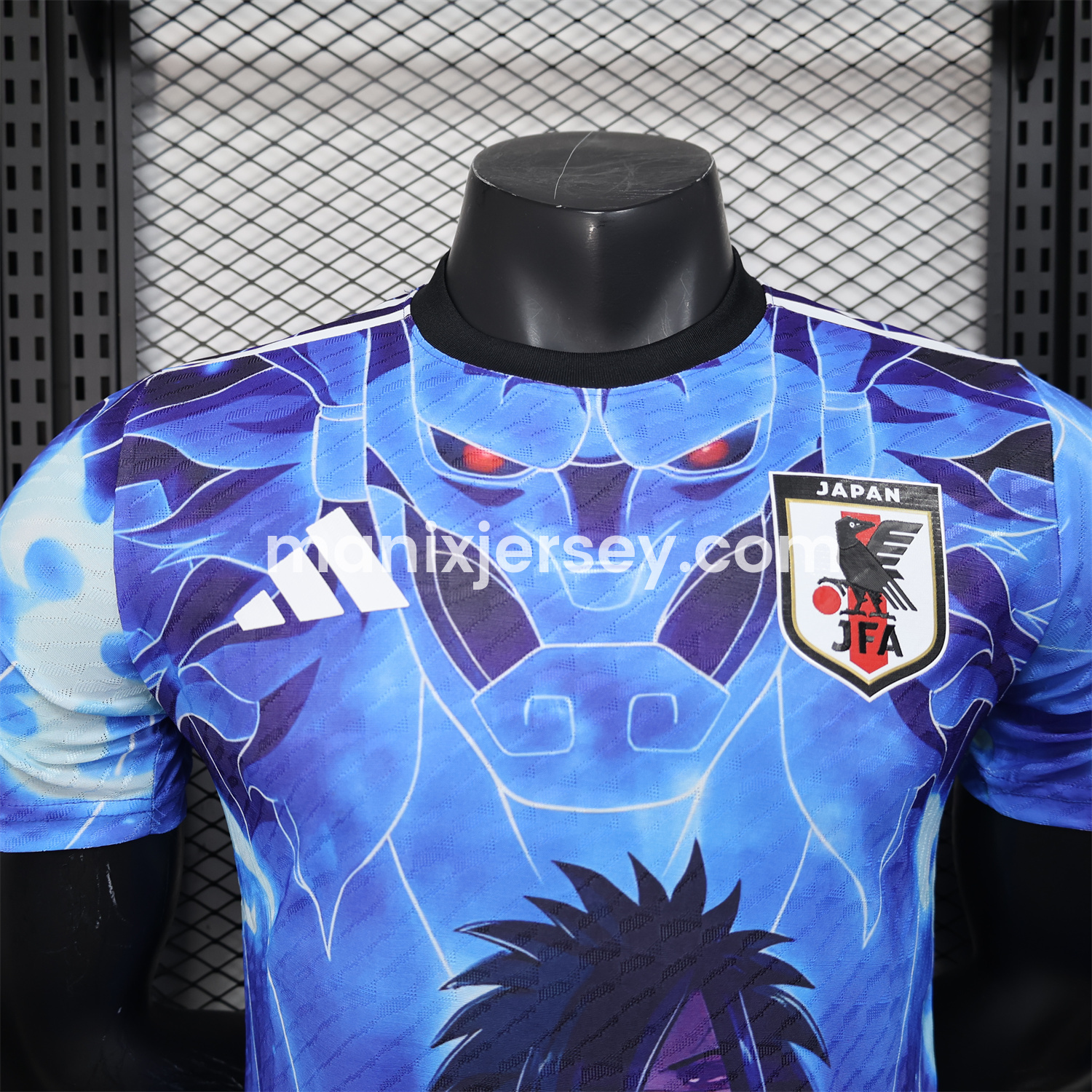 ManixJersey.com | Japan 25-26 Uchiha Madara Susanoo Blue Special Jersey - Player Version -Customize Name, Number and Patch | Worldwide Shipping